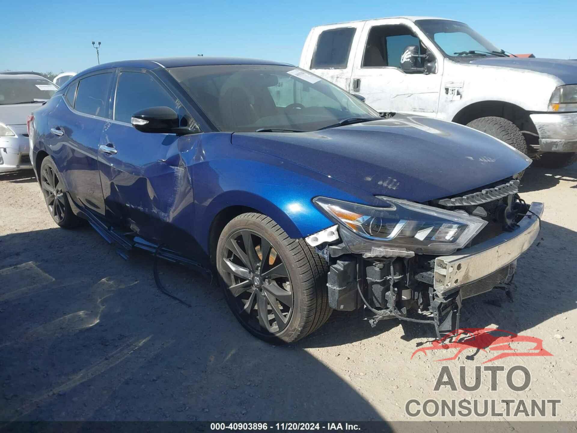 NISSAN MAXIMA 2017 - 1N4AA6APXHC392632