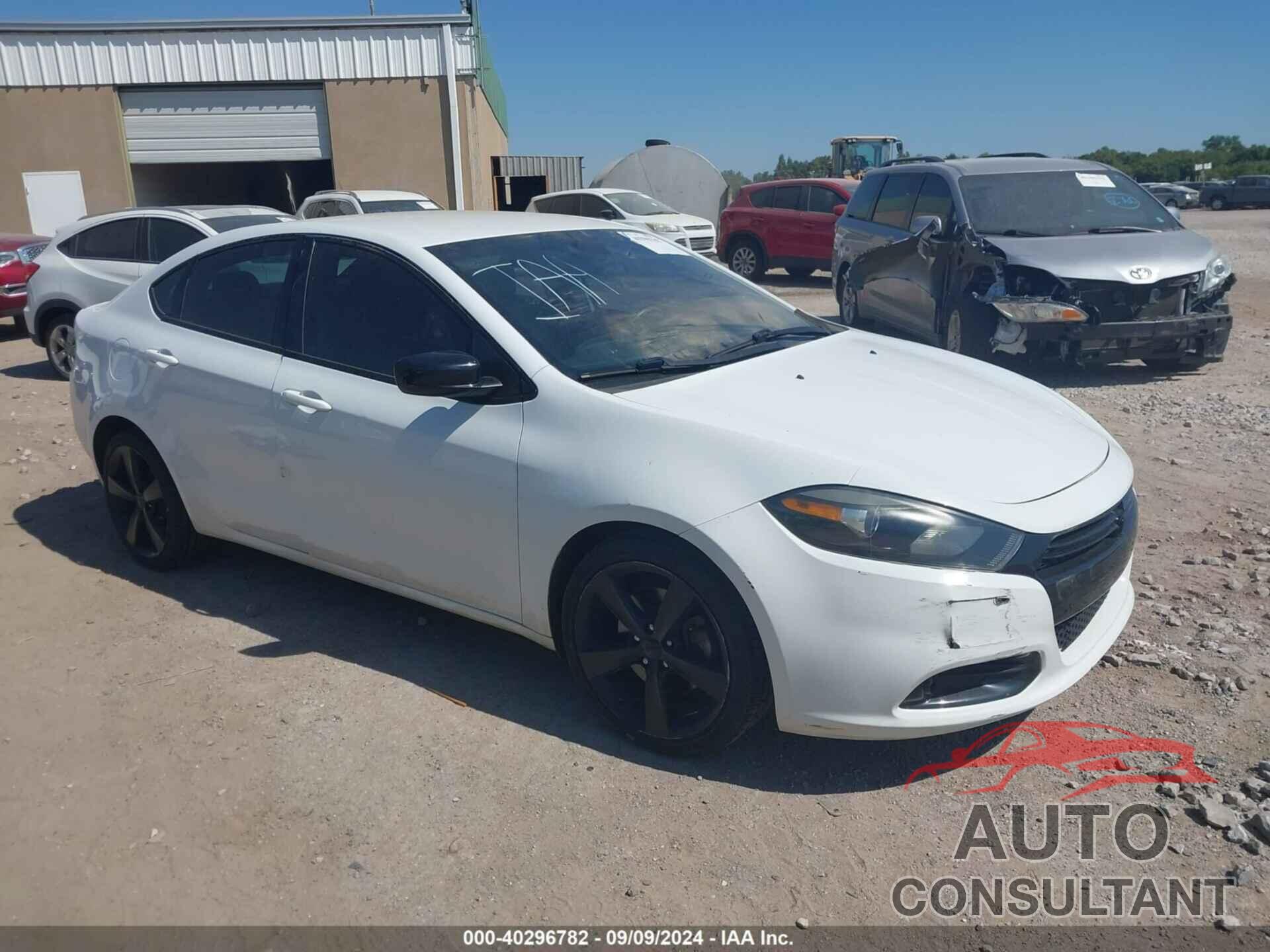 DODGE DART 2016 - 1C3CDFBBXGD592288