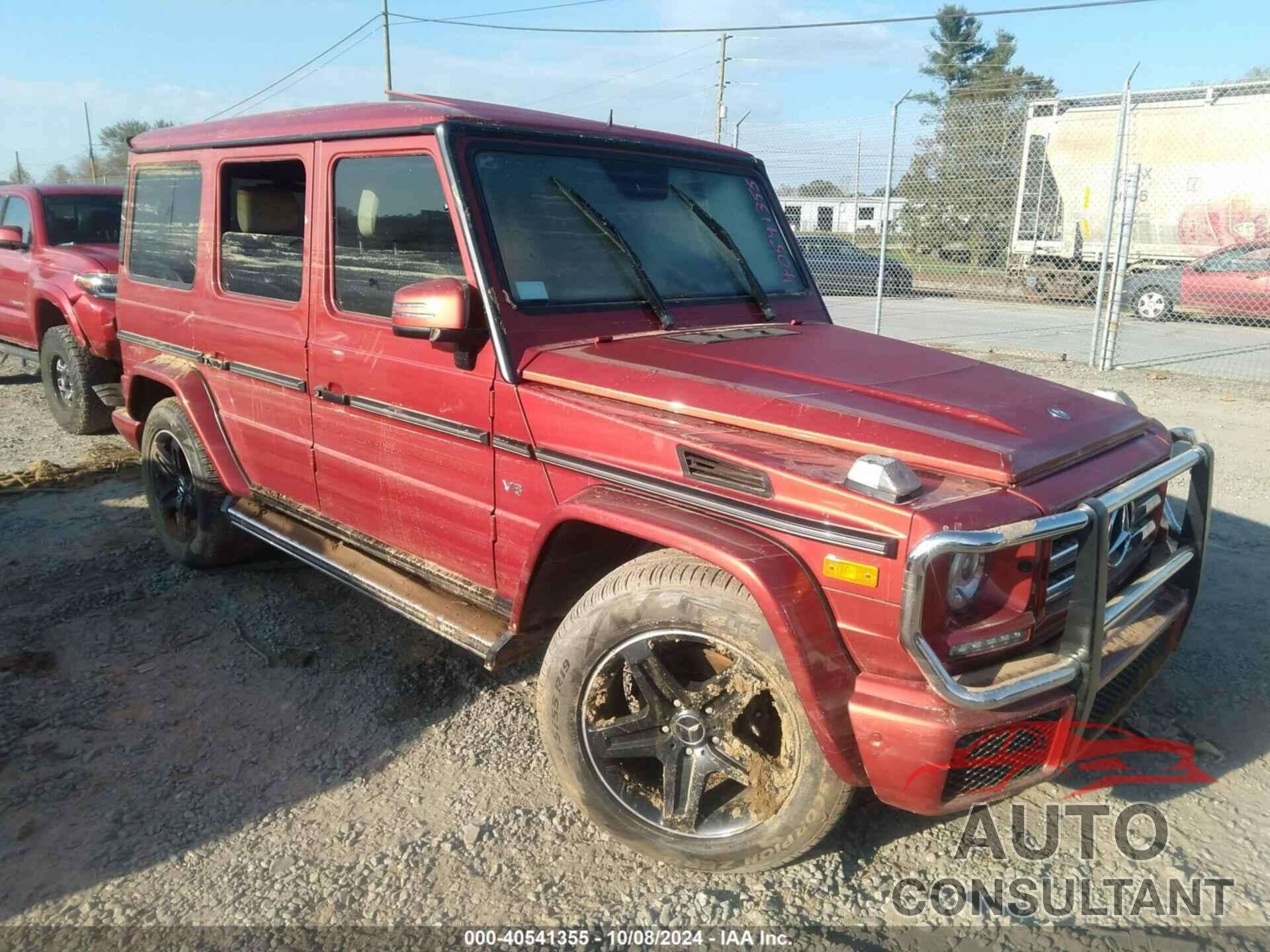 MERCEDES-BENZ G 2016 - WDCYC3KF6GX250321