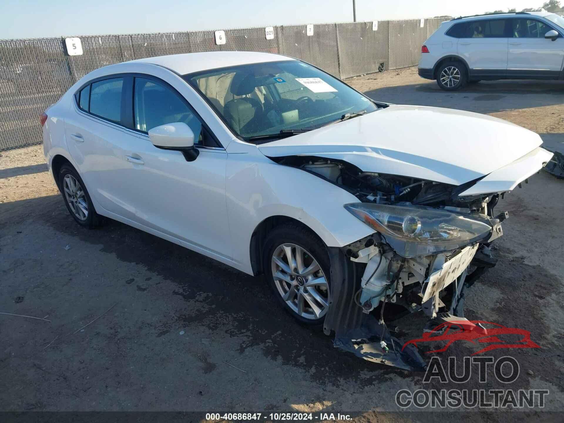 MAZDA MAZDA3 2015 - JM1BM1V74F1251373