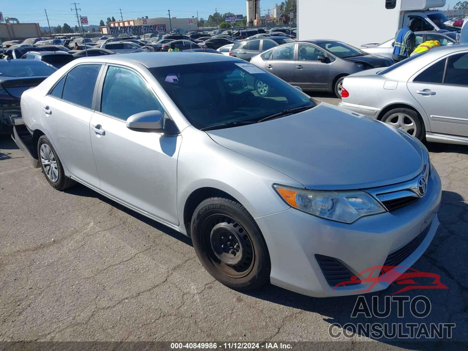 TOYOTA CAMRY 2012 - 4T1BF1FK5CU086212