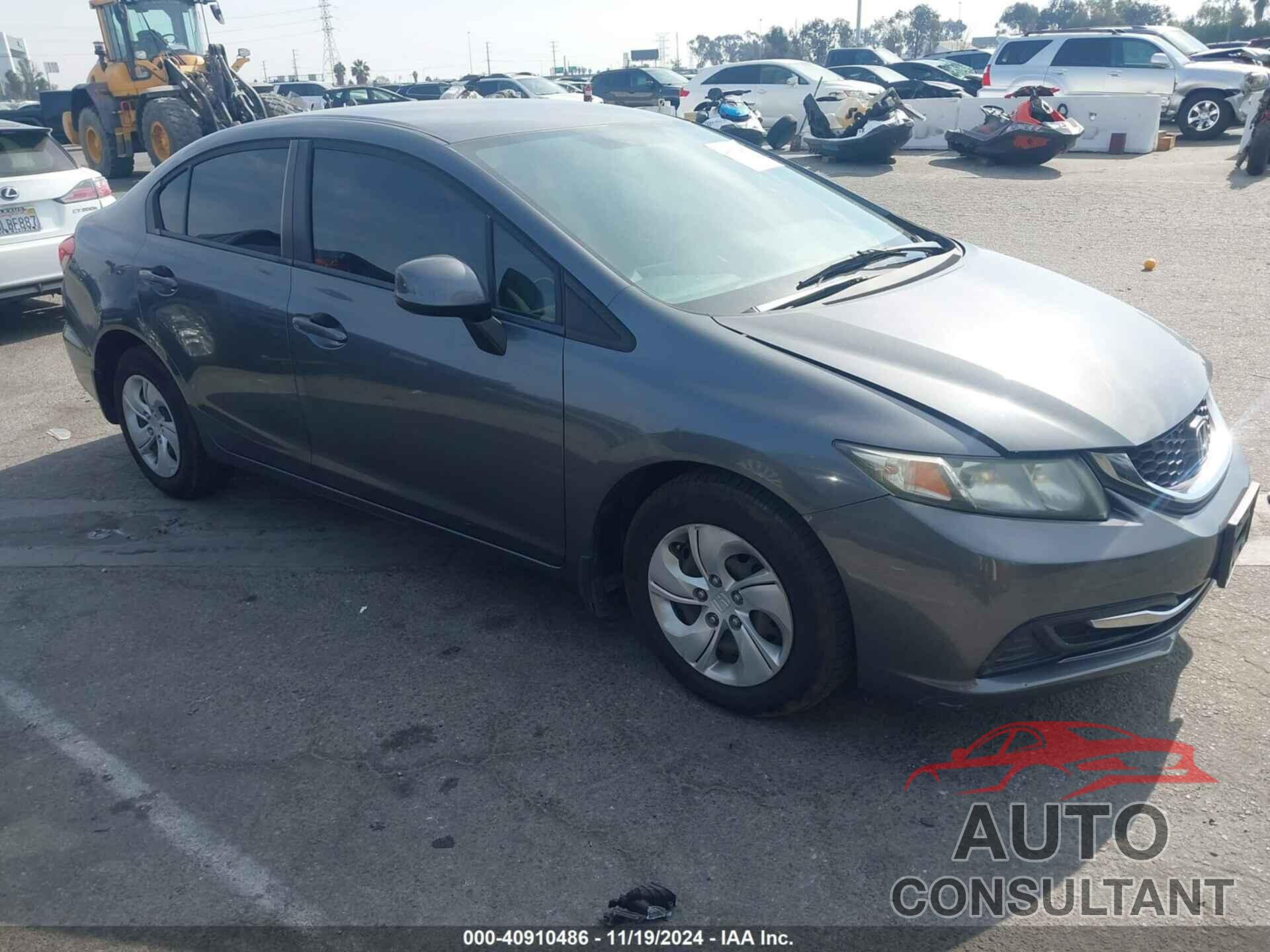 HONDA CIVIC 2013 - 19XFB2F54DE269599