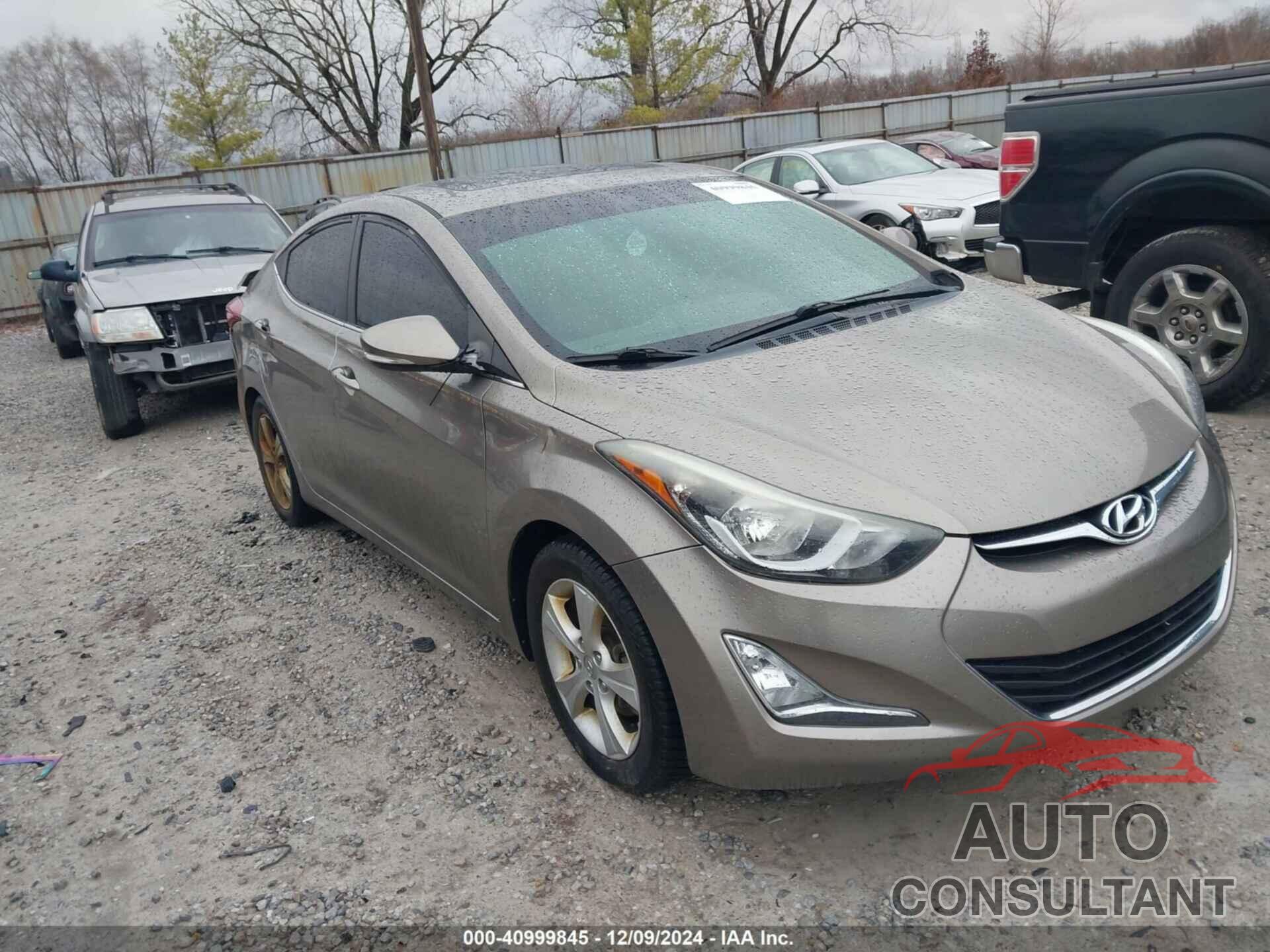 HYUNDAI ELANTRA 2016 - 5NPDH4AE3GH675253