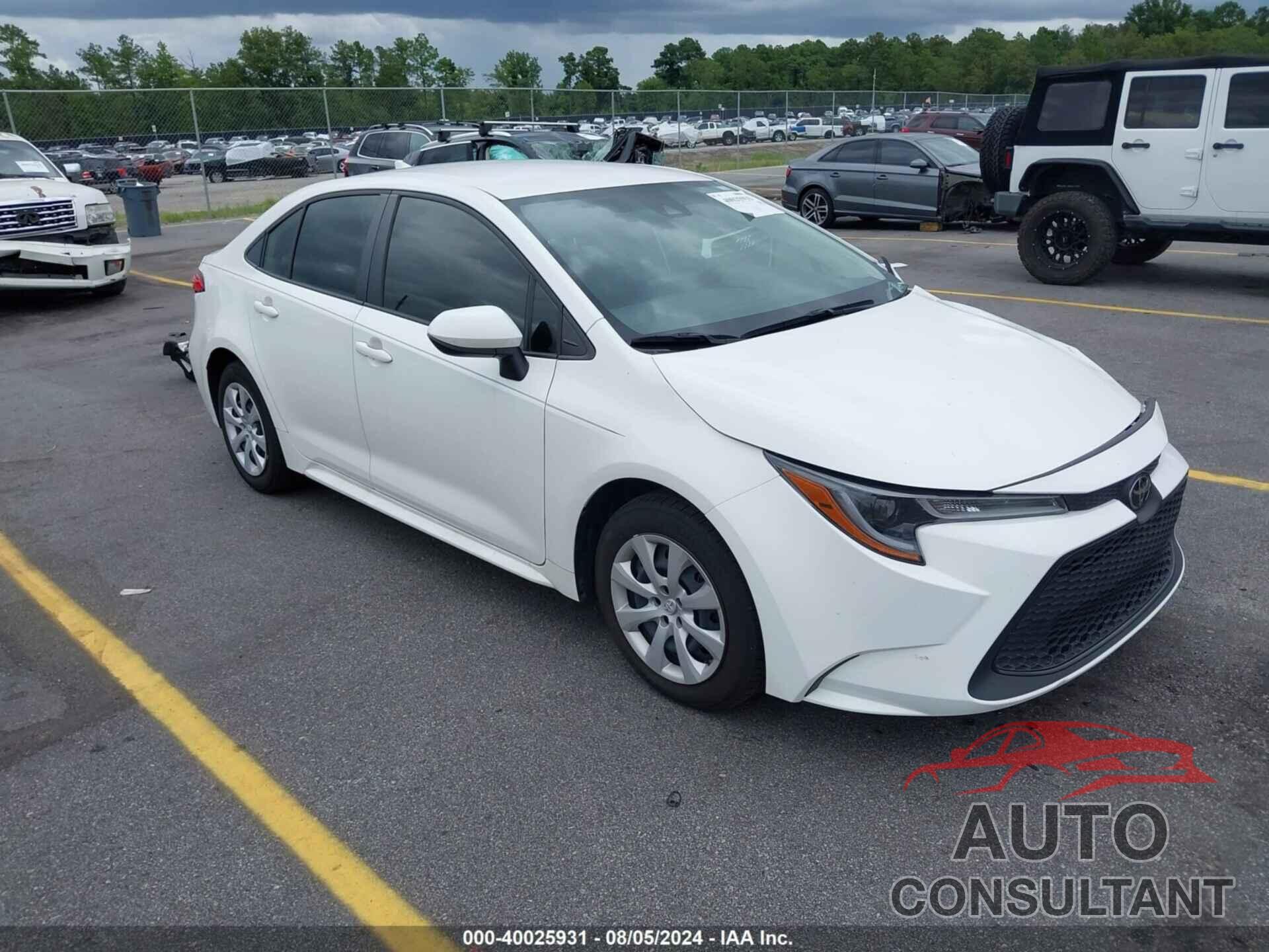 TOYOTA COROLLA 2022 - JTDEPMAE1N3025241