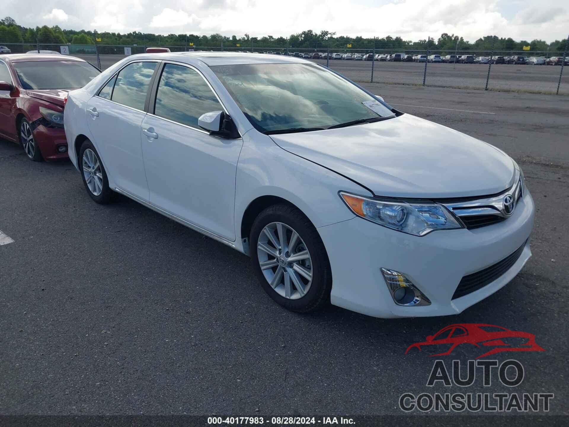 TOYOTA CAMRY 2012 - 4T4BF1FK7CR268256