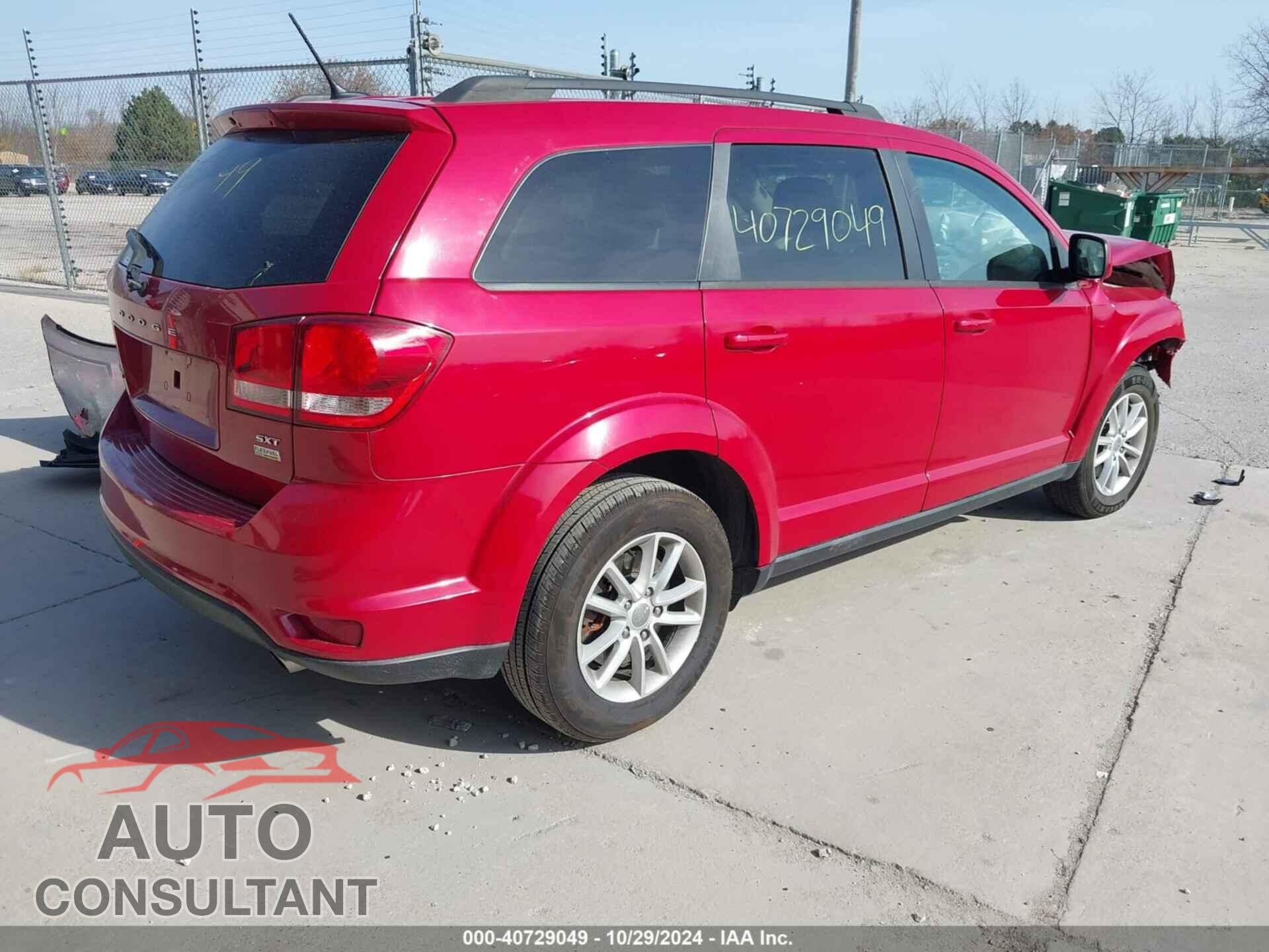DODGE JOURNEY 2017 - 3C4PDCBG6HT523262