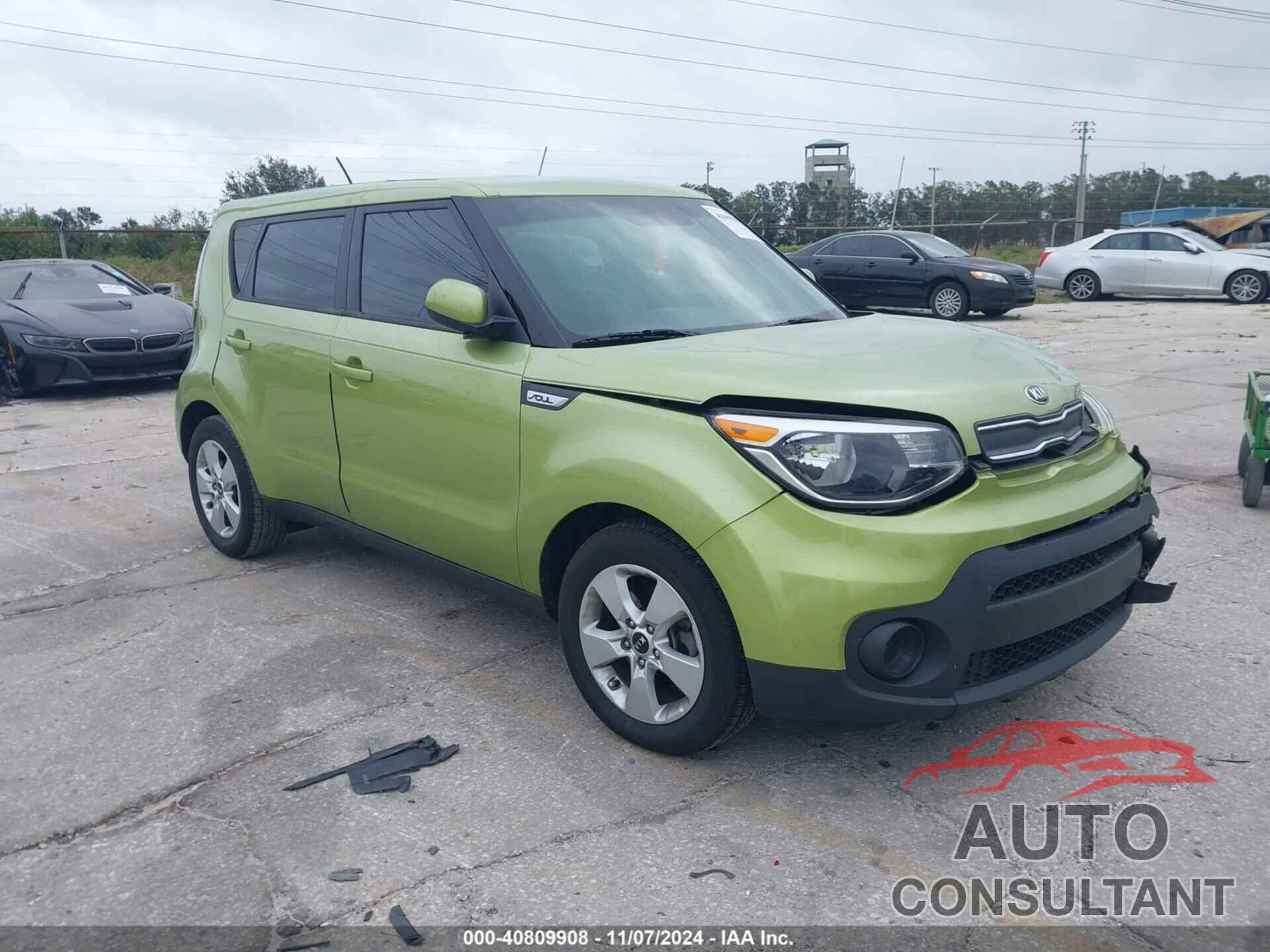 KIA SOUL 2019 - KNDJN2A20K7918732