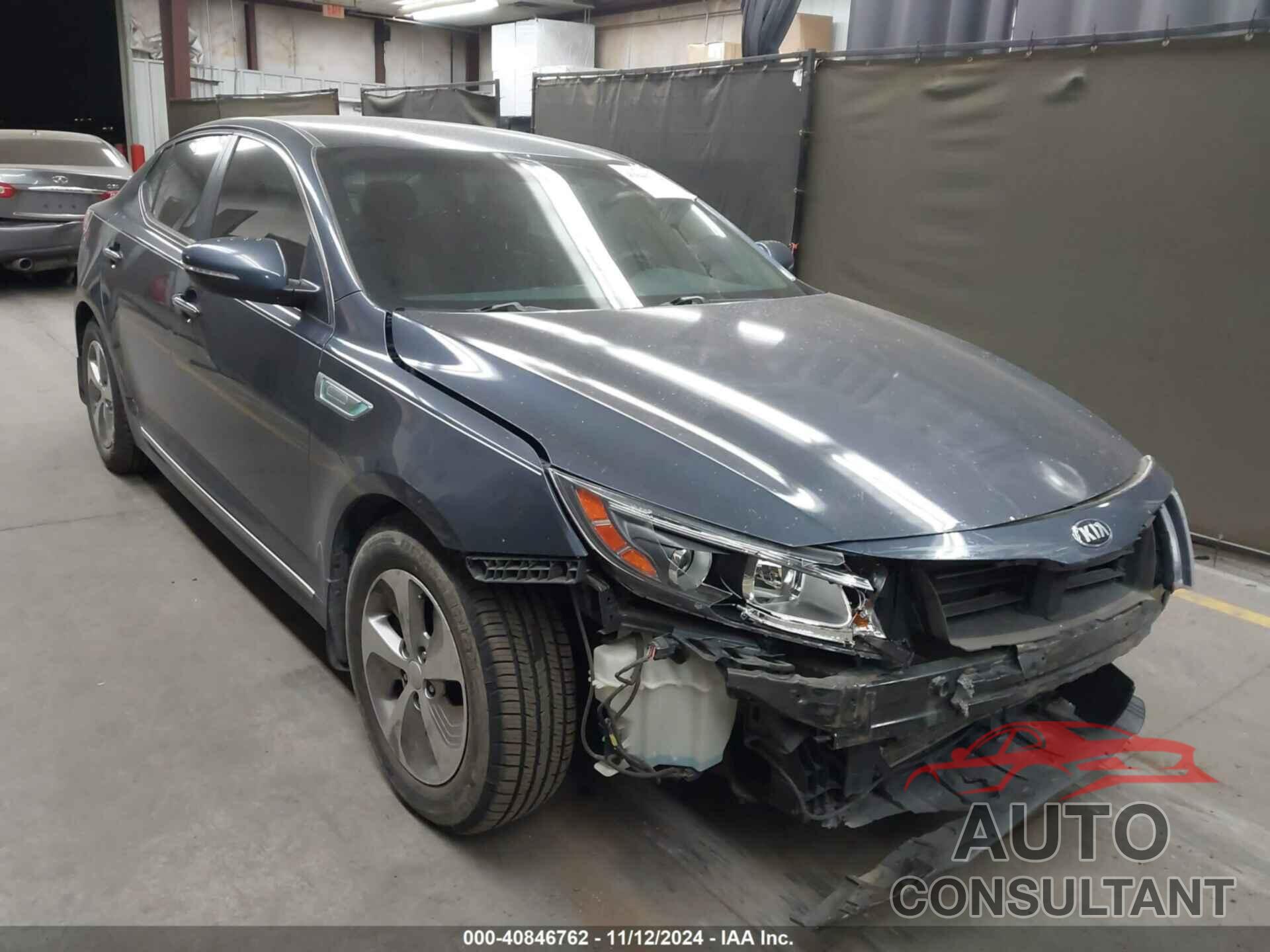 KIA OPTIMA HYBRID 2014 - KNAGM4AD7E5062918