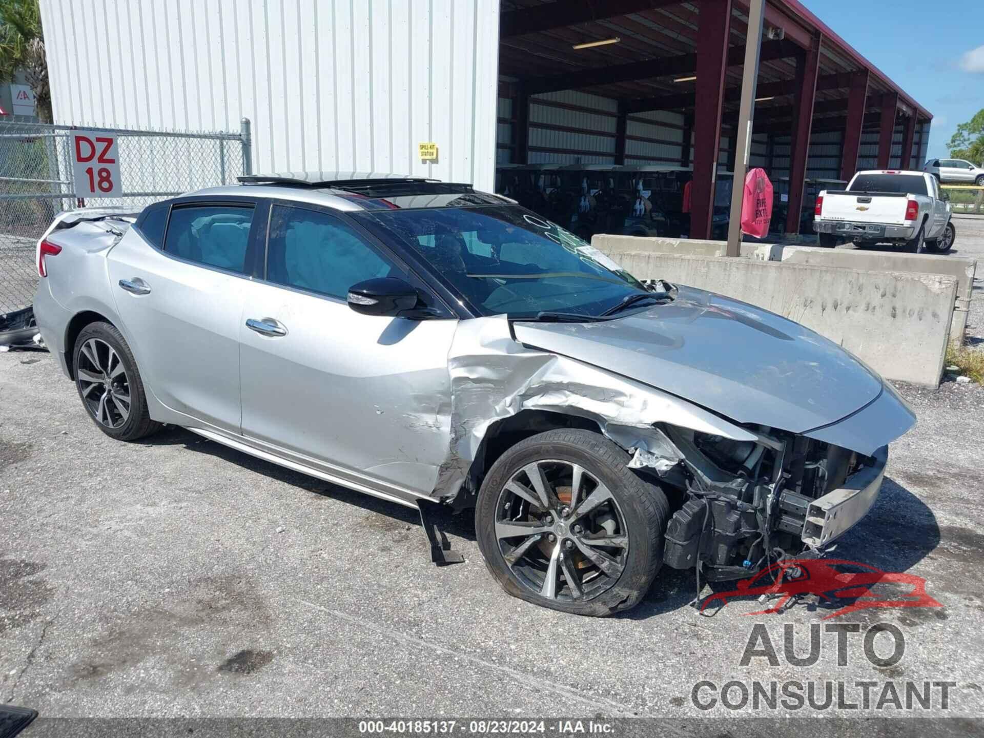 NISSAN MAXIMA 2018 - 1N4AA6AP5JC403820