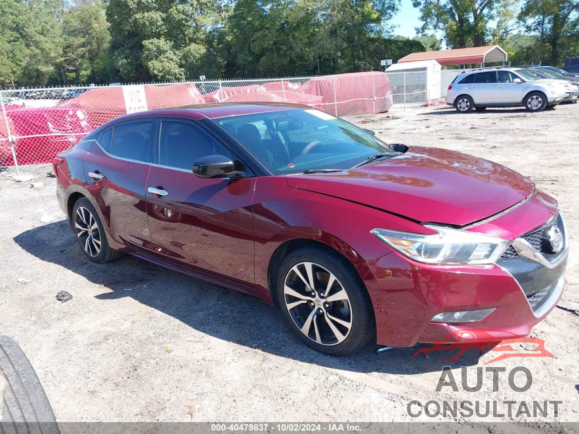 NISSAN MAXIMA 2018 - 1N4AA6AP1JC364952