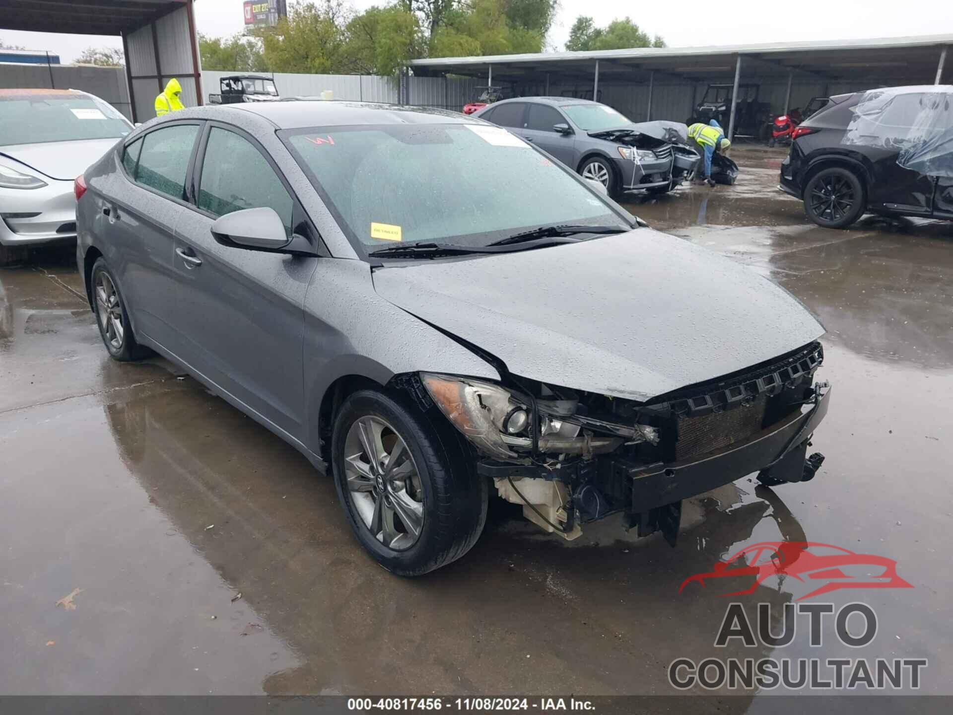 HYUNDAI ELANTRA 2018 - 5NPD84LF8JH239446