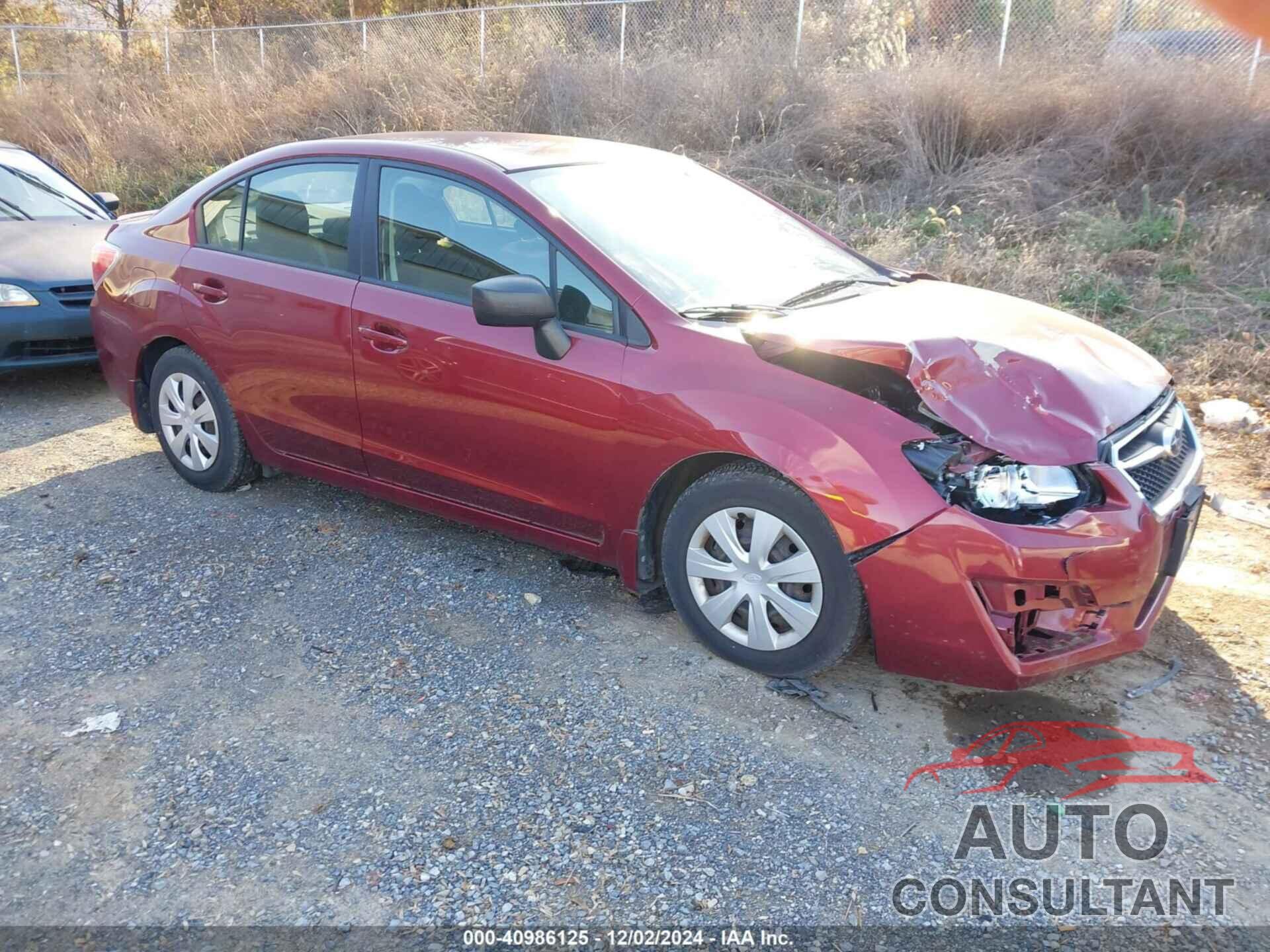 SUBARU IMPREZA 2016 - JF1GJAA69GH006689