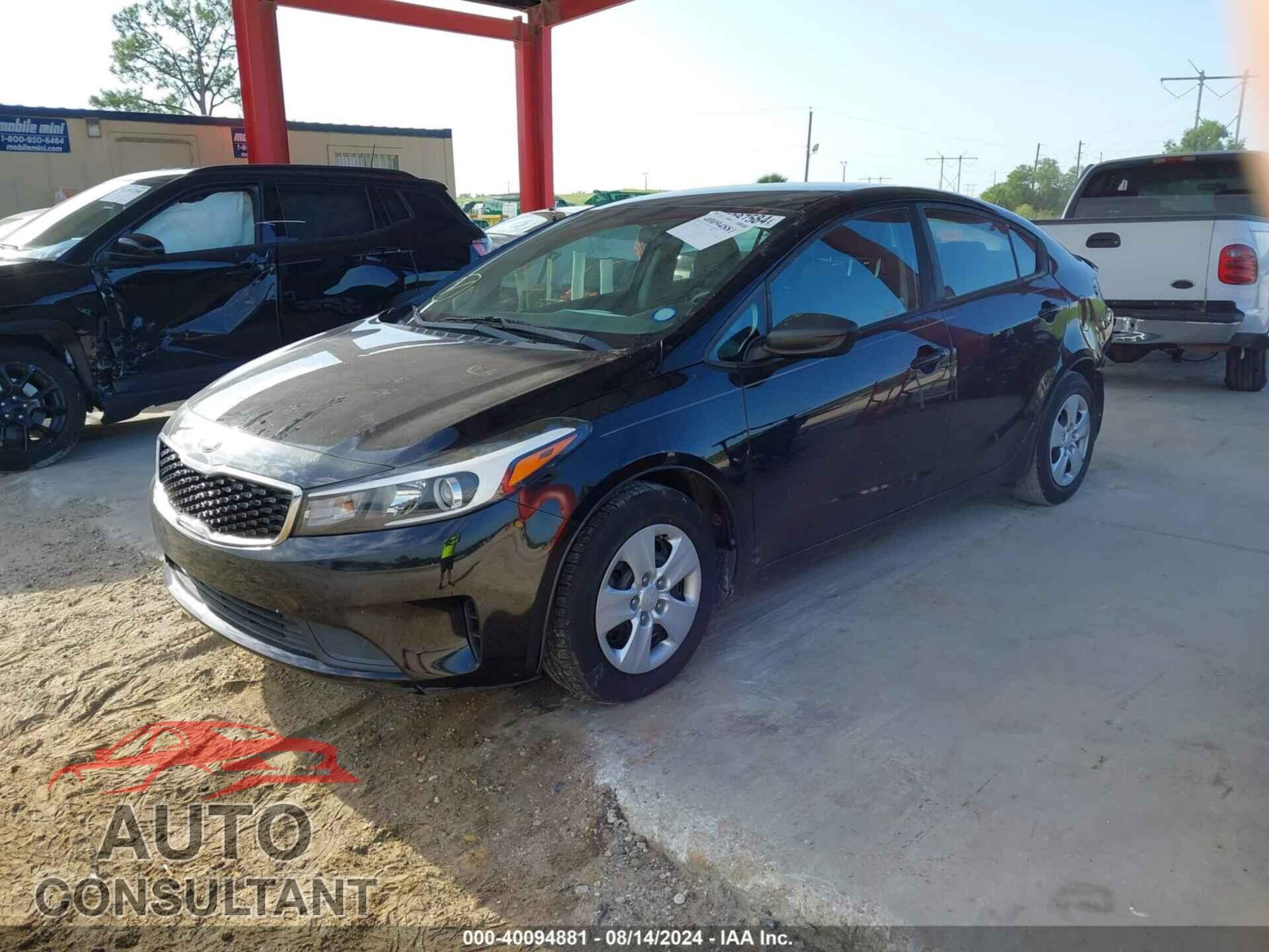 KIA FORTE 2017 - 3KPFK4A75HE138076