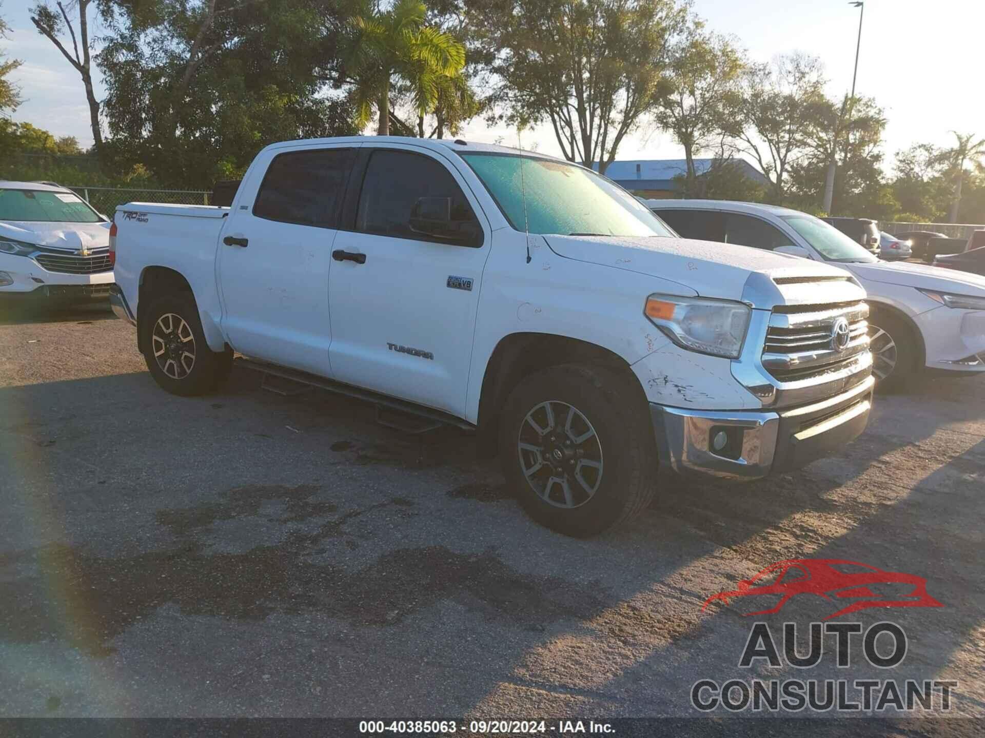 TOYOTA TUNDRA 2016 - 5TFEW5F19GX198225