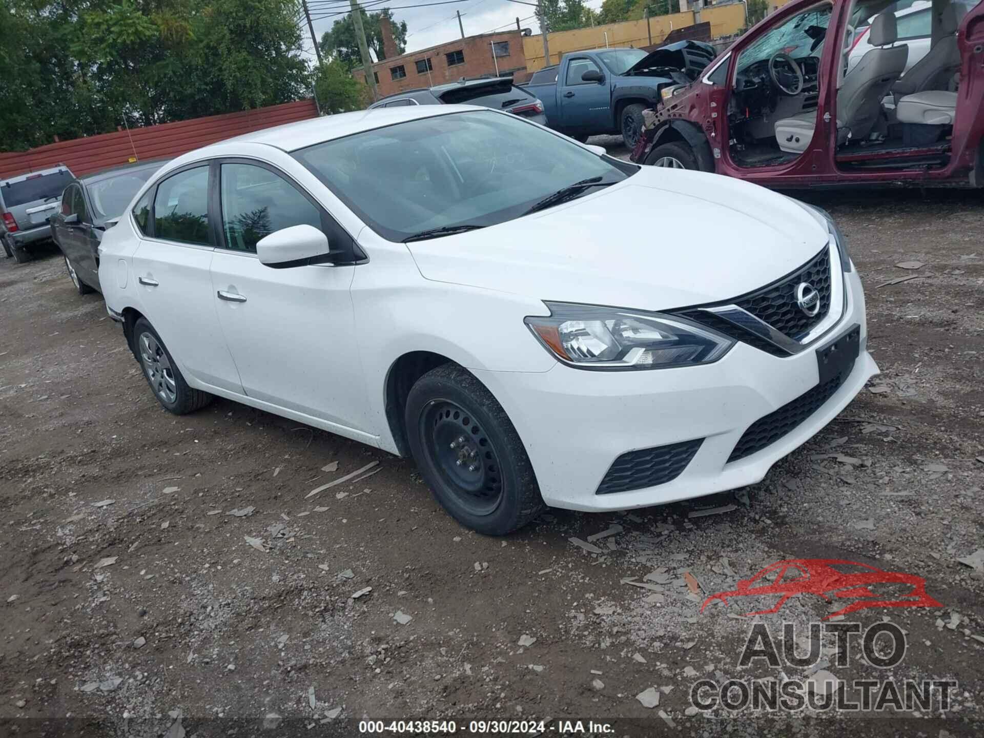 NISSAN SENTRA 2019 - 3N1AB7AP8KY360504