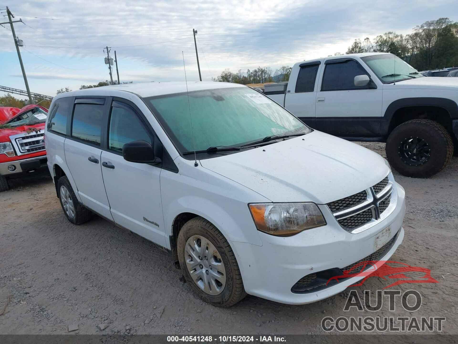 DODGE GRAND CARAVAN 2019 - 2C7WDGBG8KR801949