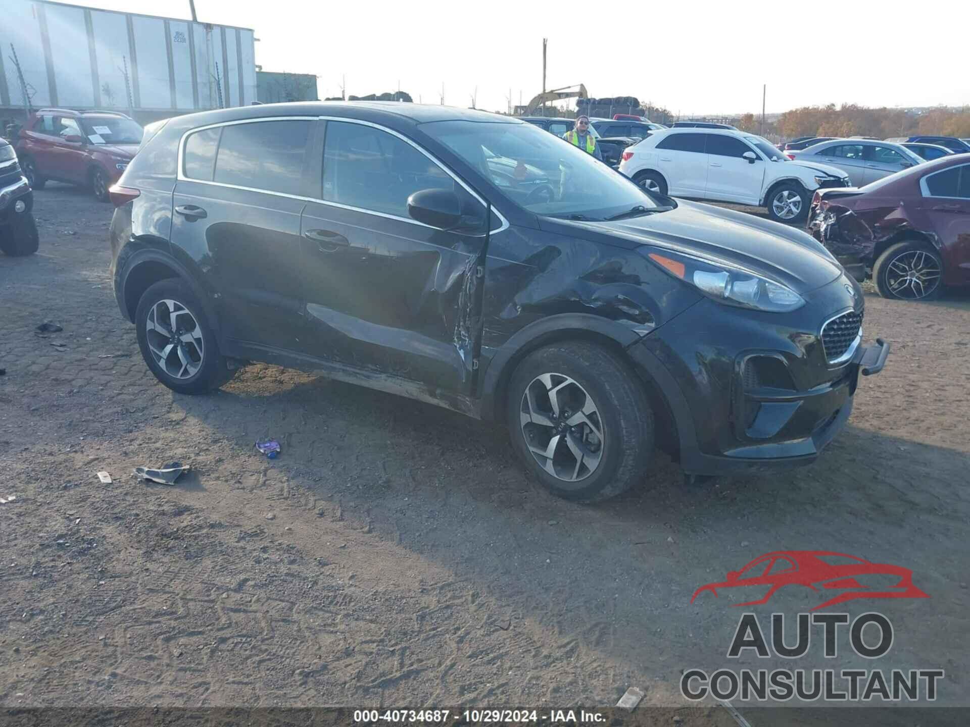 KIA SPORTAGE 2021 - KNDPM3AC3M7912227