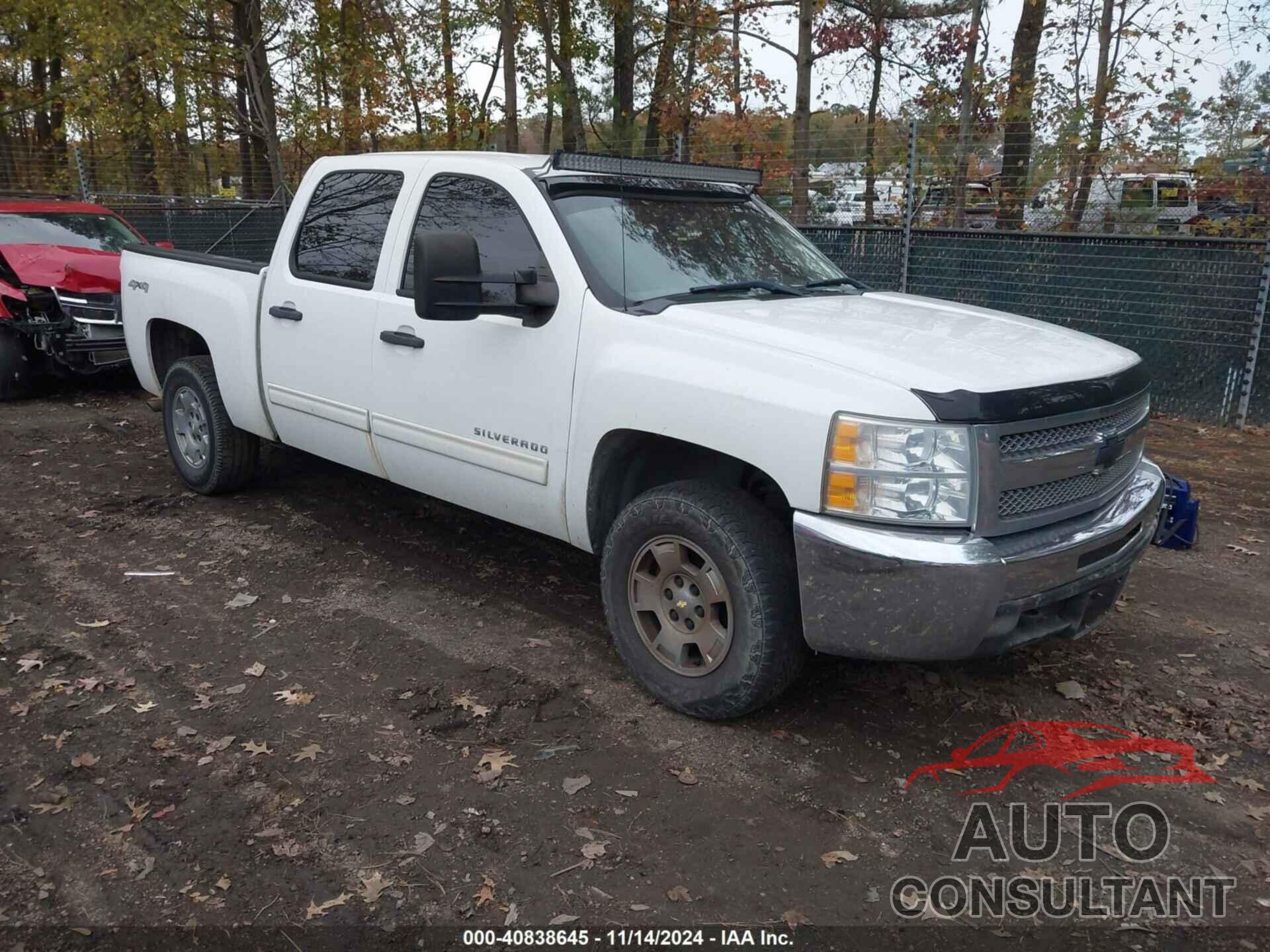 CHEVROLET SILVERADO 1500 2012 - 1GCPKSE77CF233918