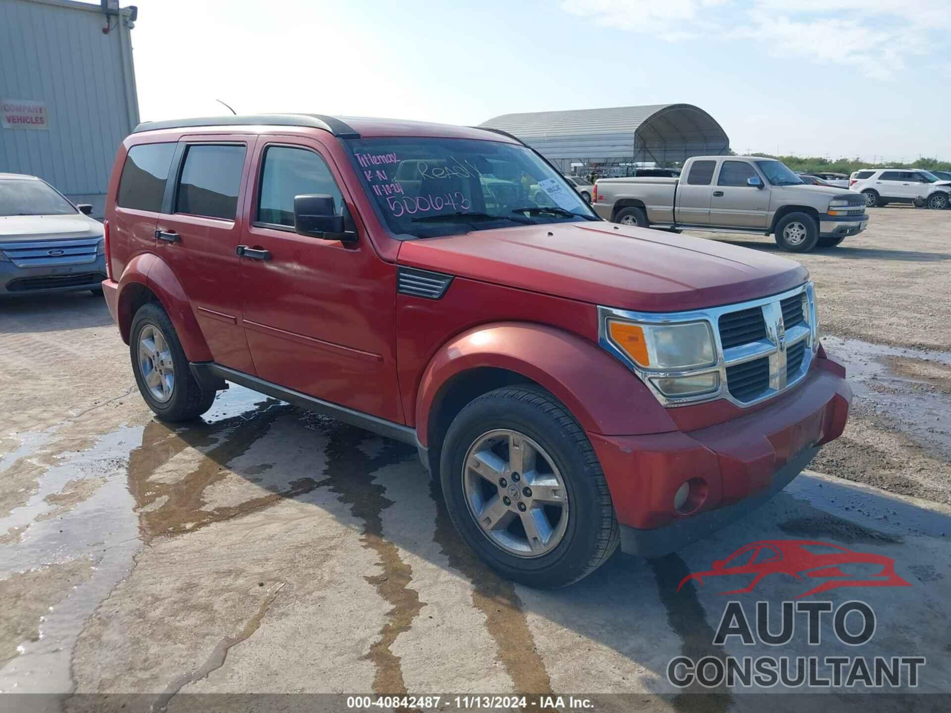 DODGE NITRO 2009 - 1D8GT28K59W500643