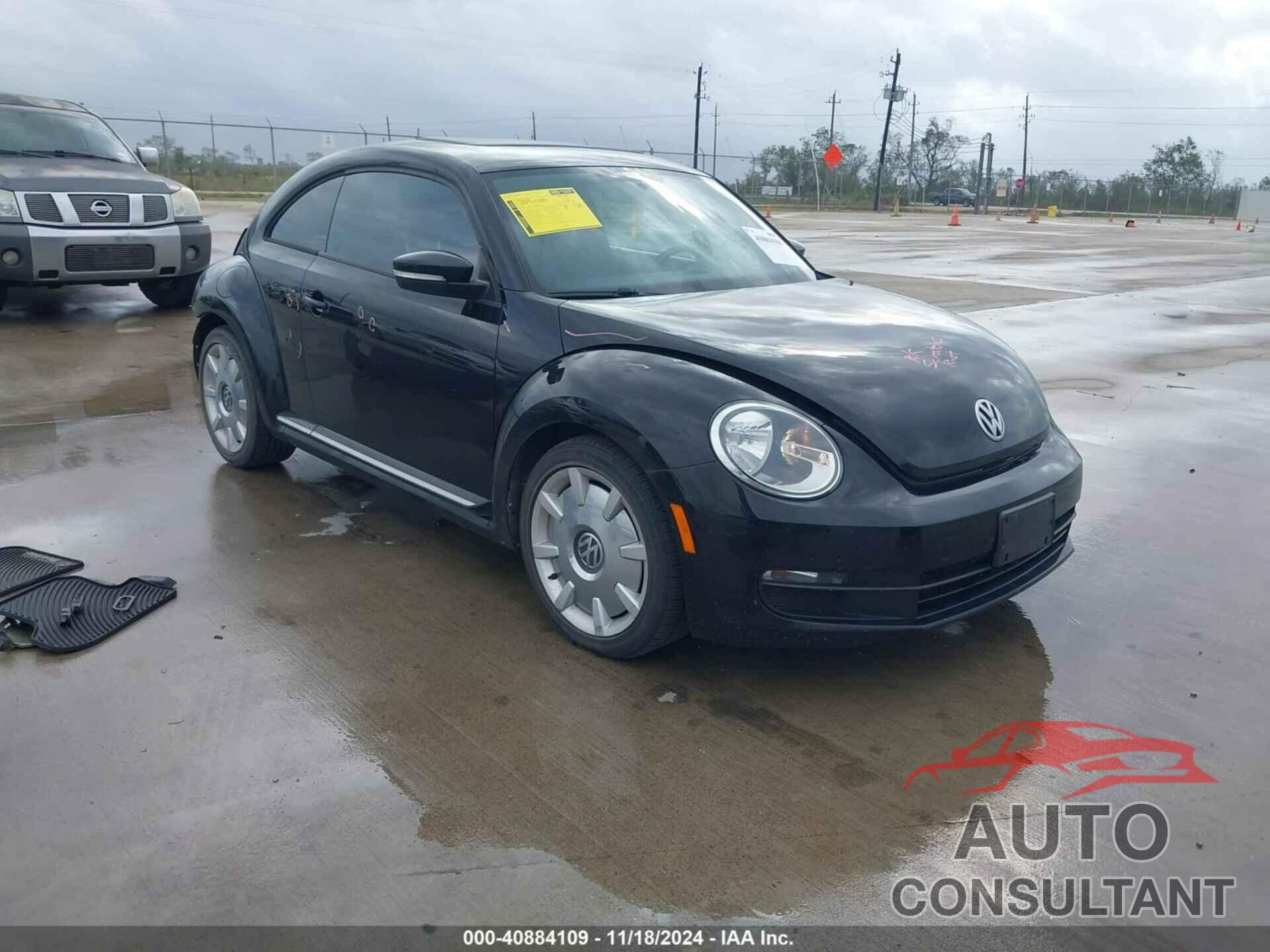 VOLKSWAGEN BEETLE 2012 - 3VWJP7AT3CM663725