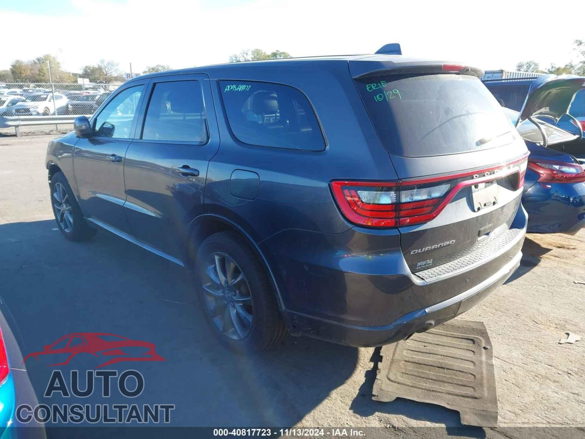 DODGE DURANGO 2016 - 1C4RDHAG5GC315083