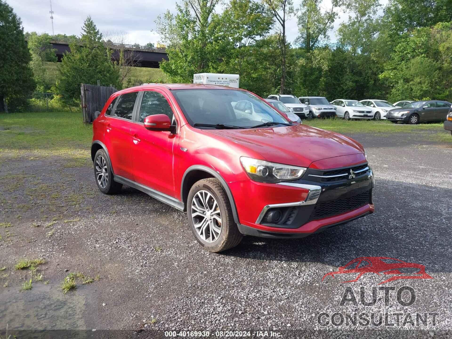 MITSUBISHI OUTLANDER SPORT 2018 - JA4AP3AU6JU024908