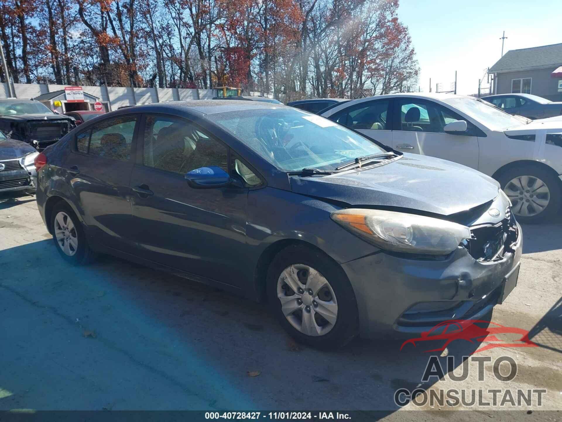 KIA FORTE 2016 - KNAFK4A61G5571151