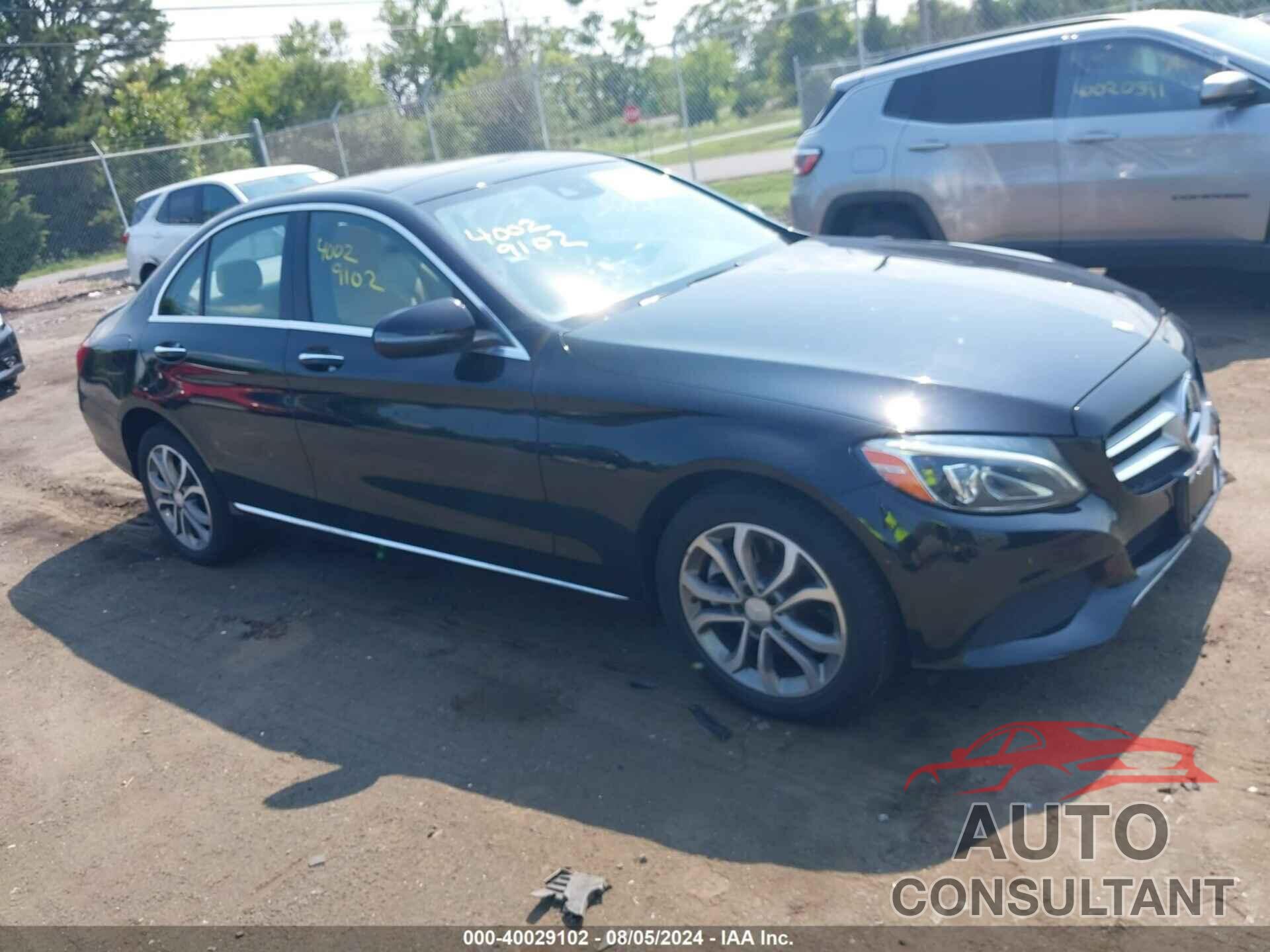 MERCEDES-BENZ C 300 2016 - 55SWF4KB2GU126370