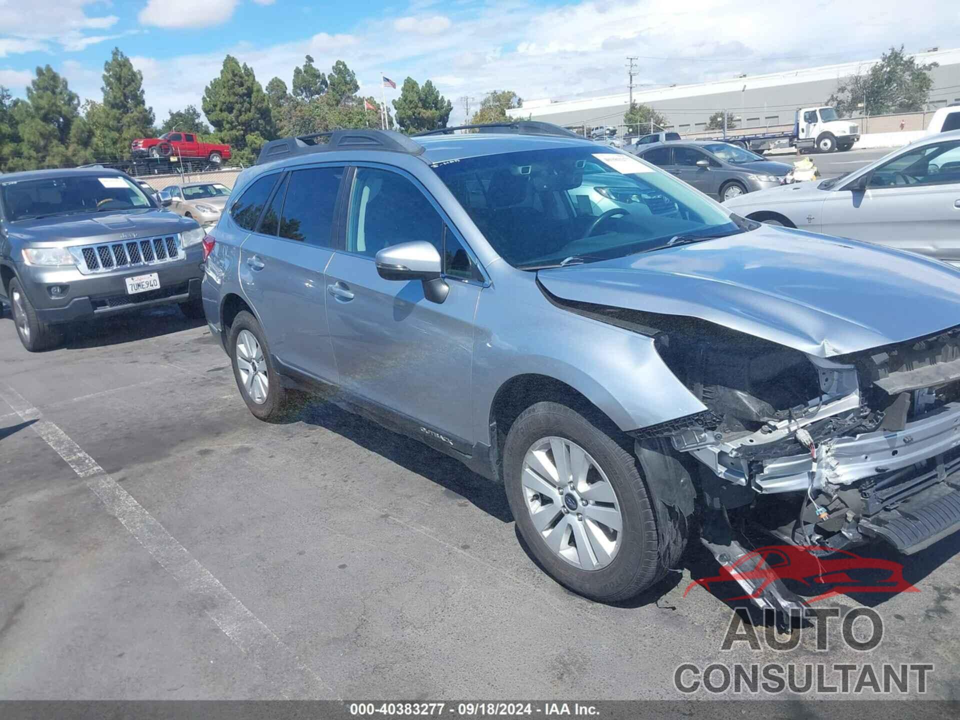 SUBARU OUTBACK 2018 - 4S4BSAFC6J3382279