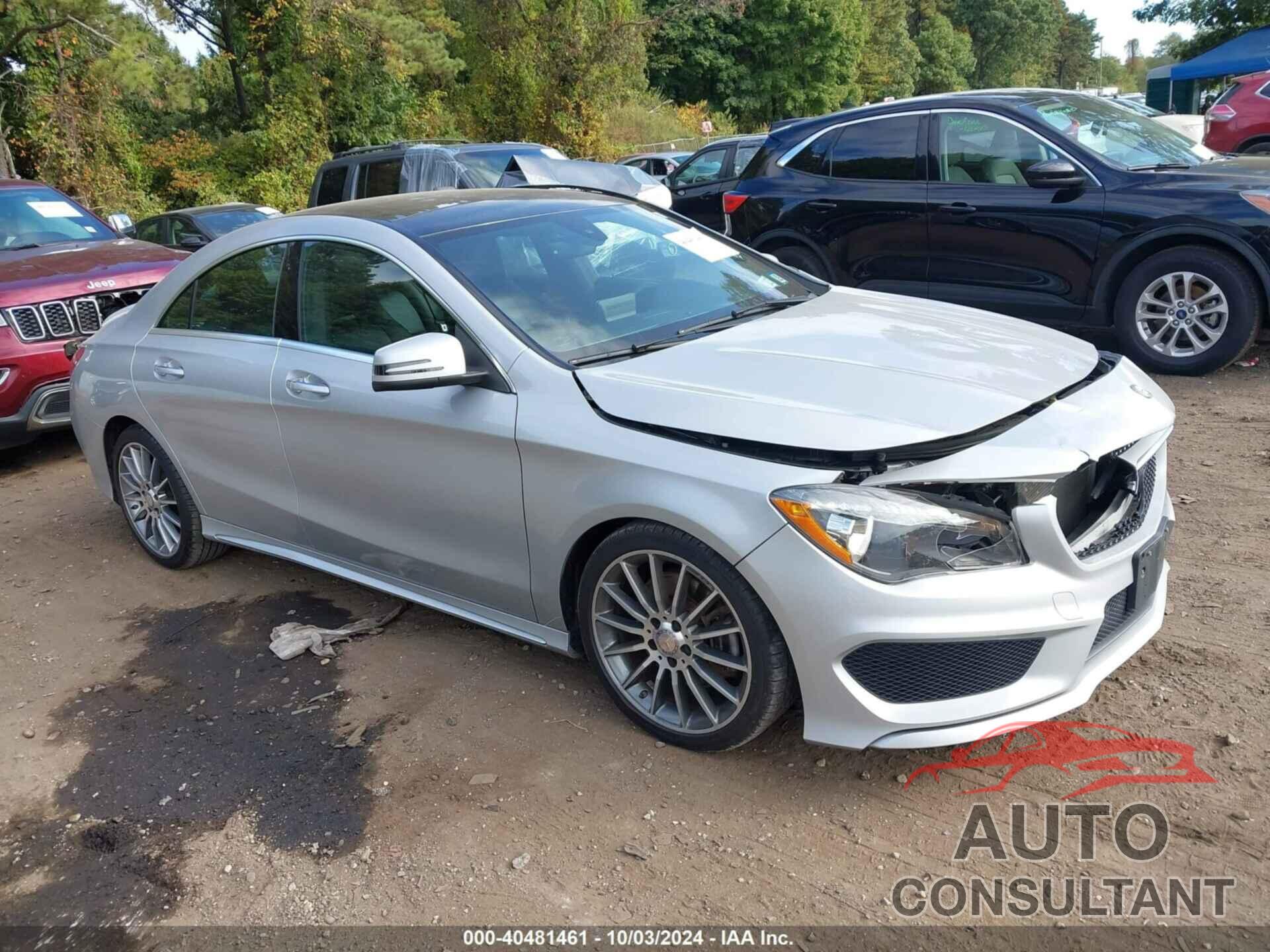 MERCEDES-BENZ CLA 250 2016 - WDDSJ4GB9GN349617
