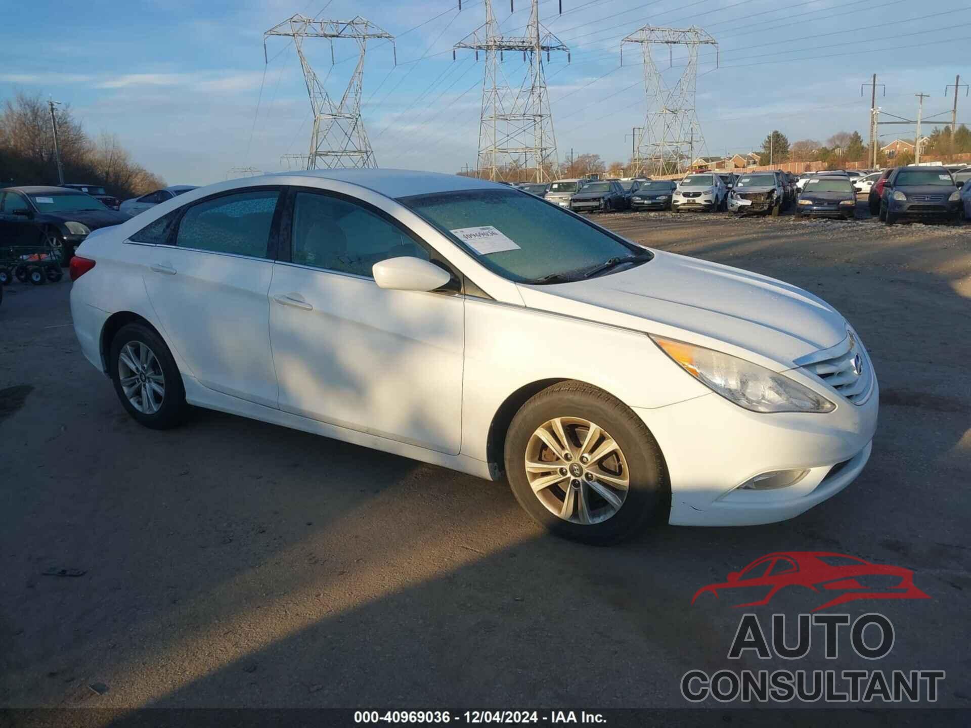 HYUNDAI SONATA 2013 - 5NPEB4AC7DH739214