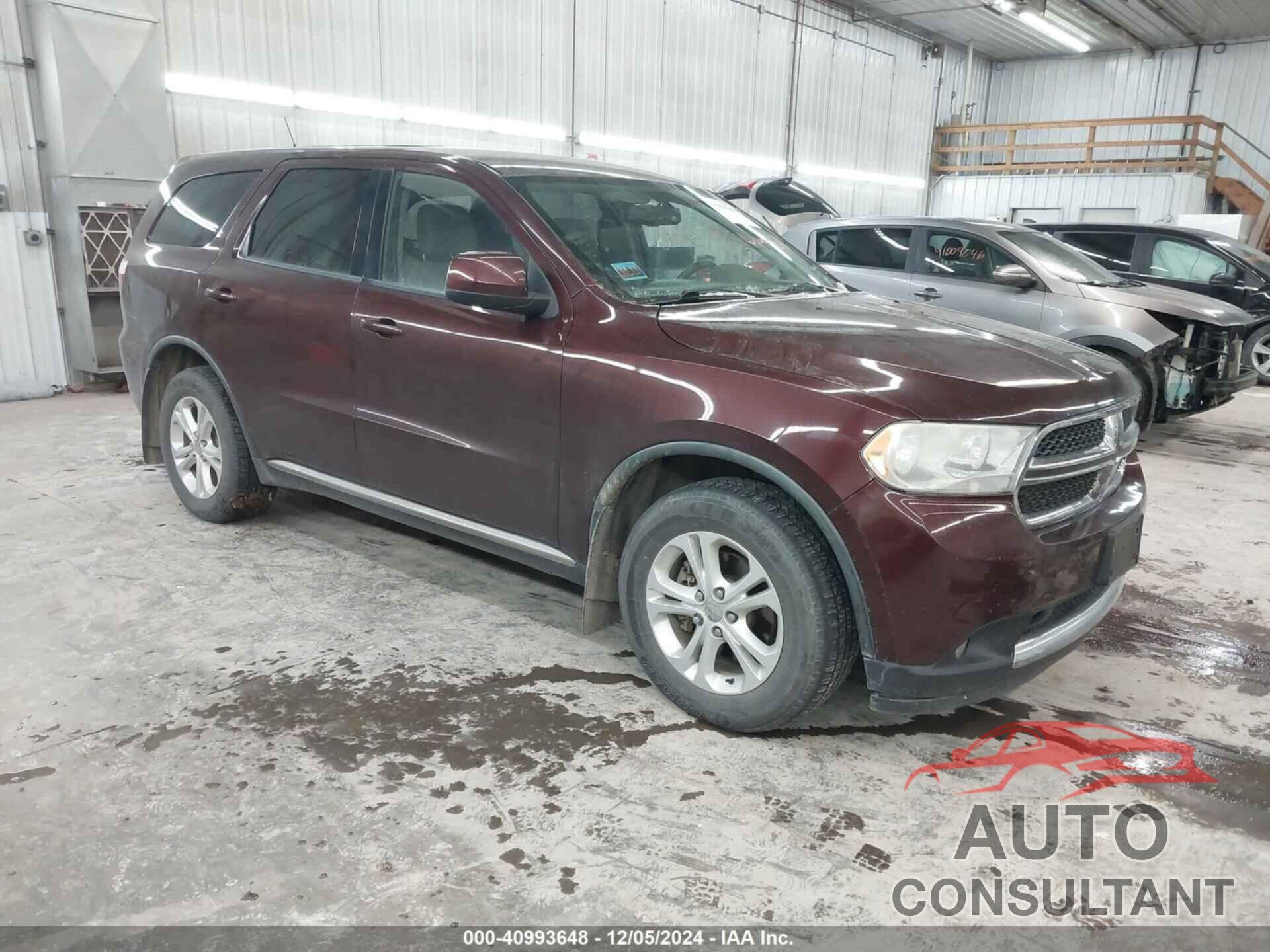 DODGE DURANGO 2012 - 1C4RDJAG5CC195707