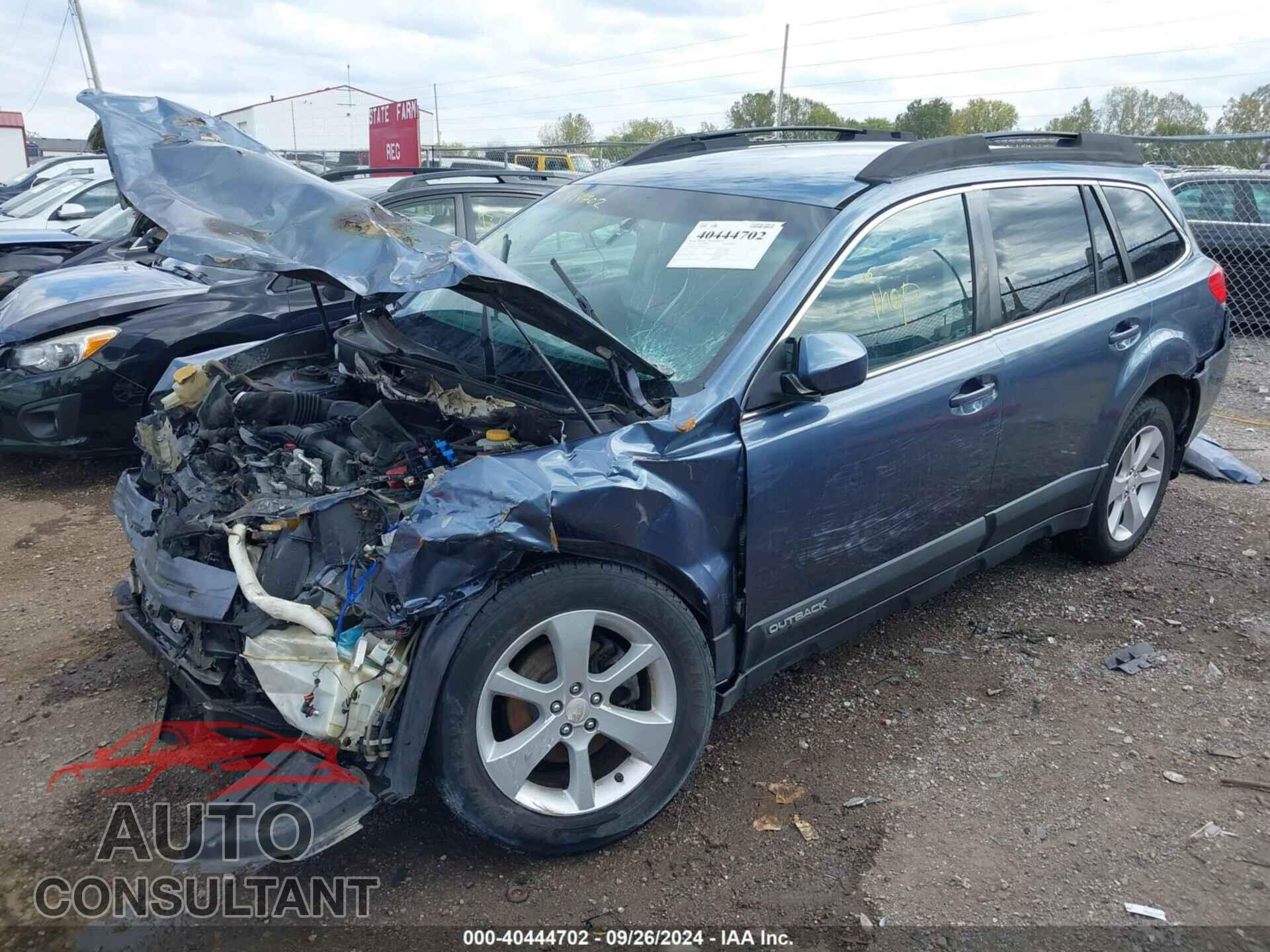 SUBARU OUTBACK 2013 - 4S4BRCCC3D3251813
