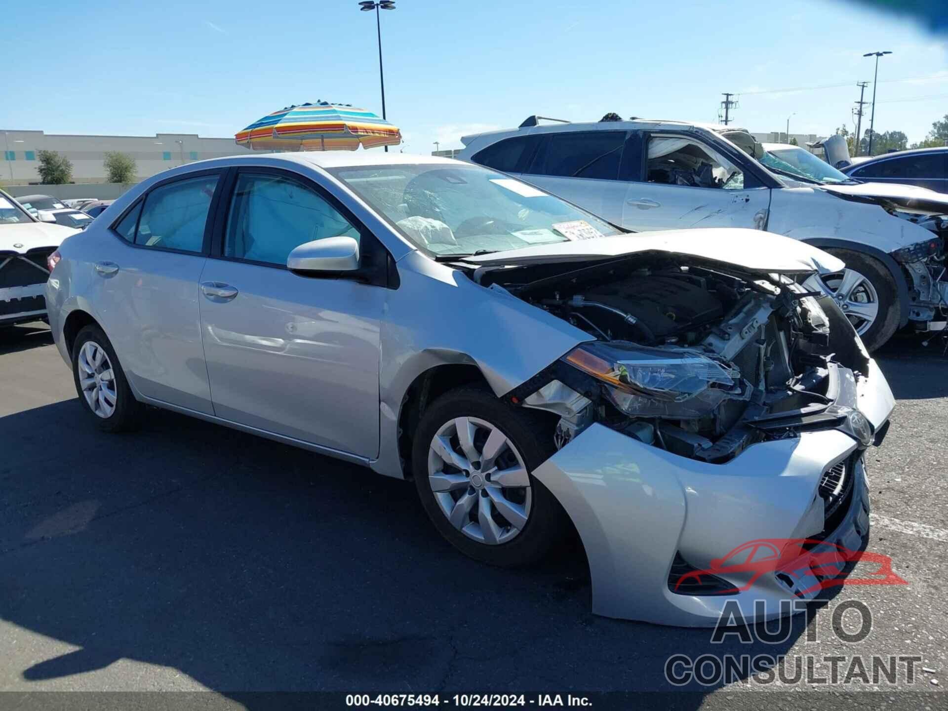 TOYOTA COROLLA 2017 - 5YFBURHE4HP669777