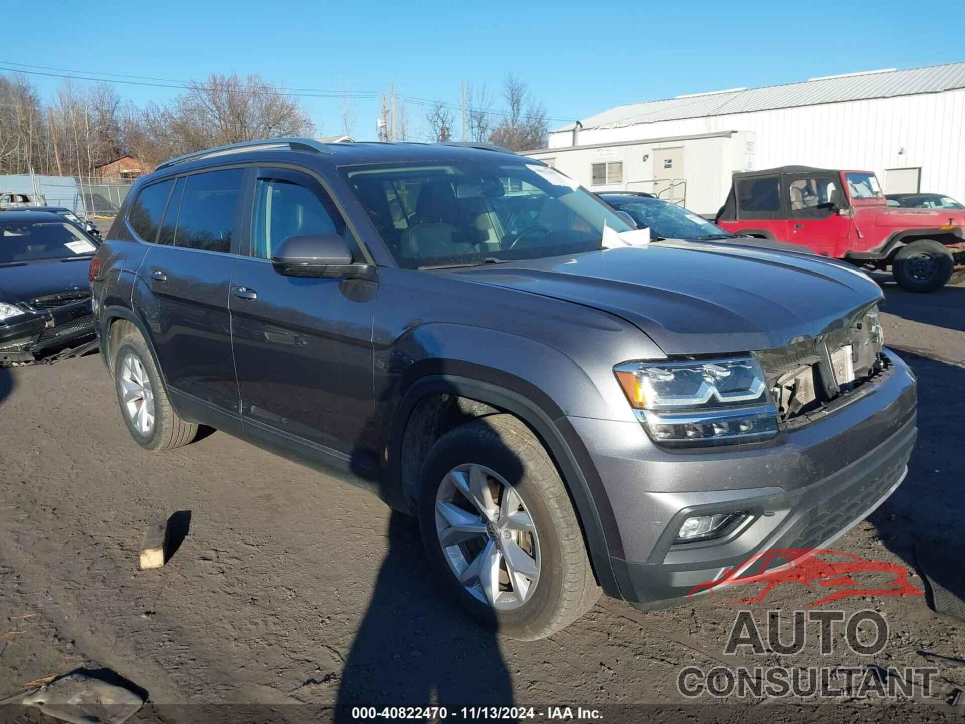 VOLKSWAGEN ATLAS 2018 - 1V2KR2CA4JC504662