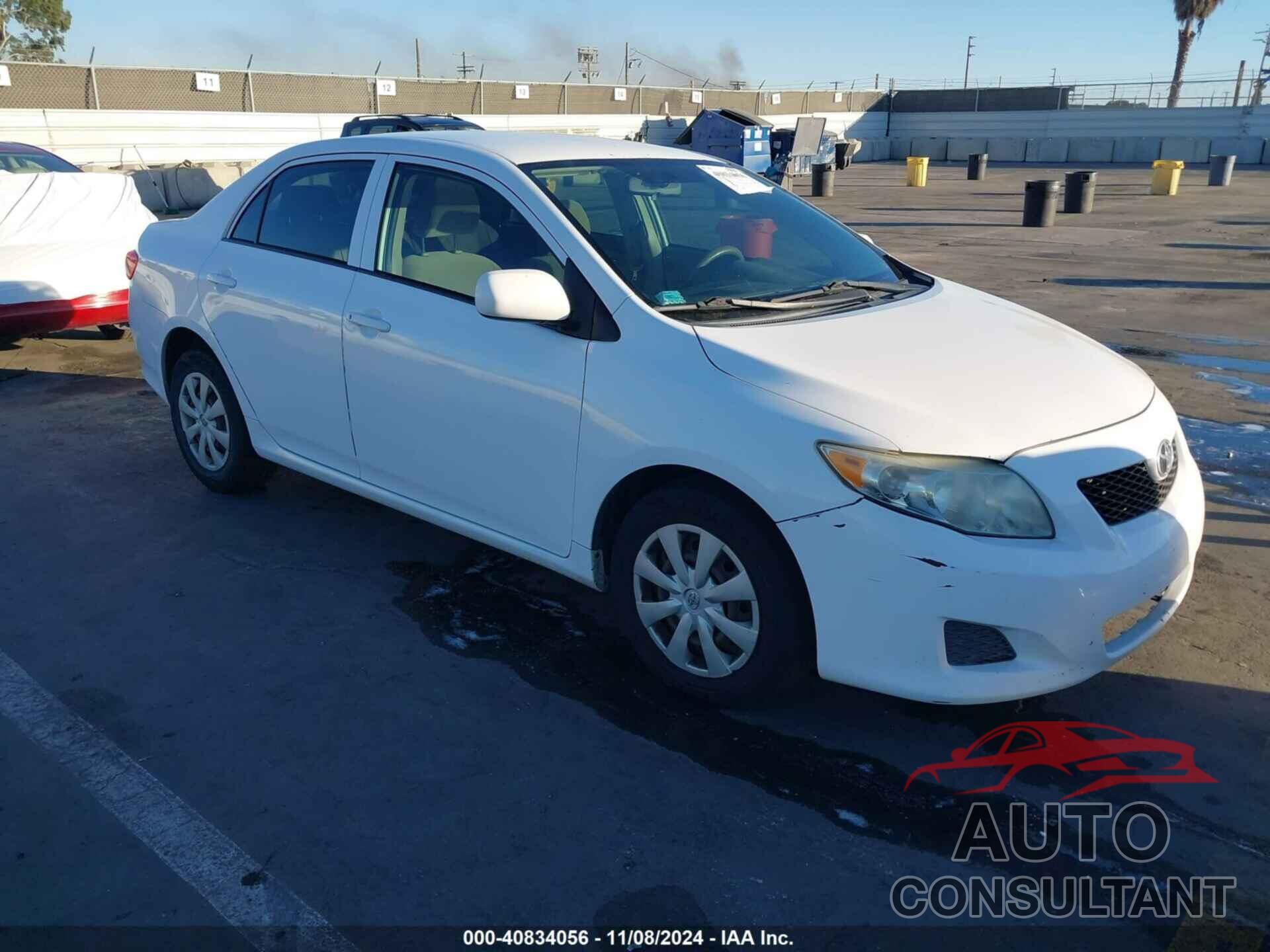 TOYOTA COROLLA 2009 - JTDBL40E399023798