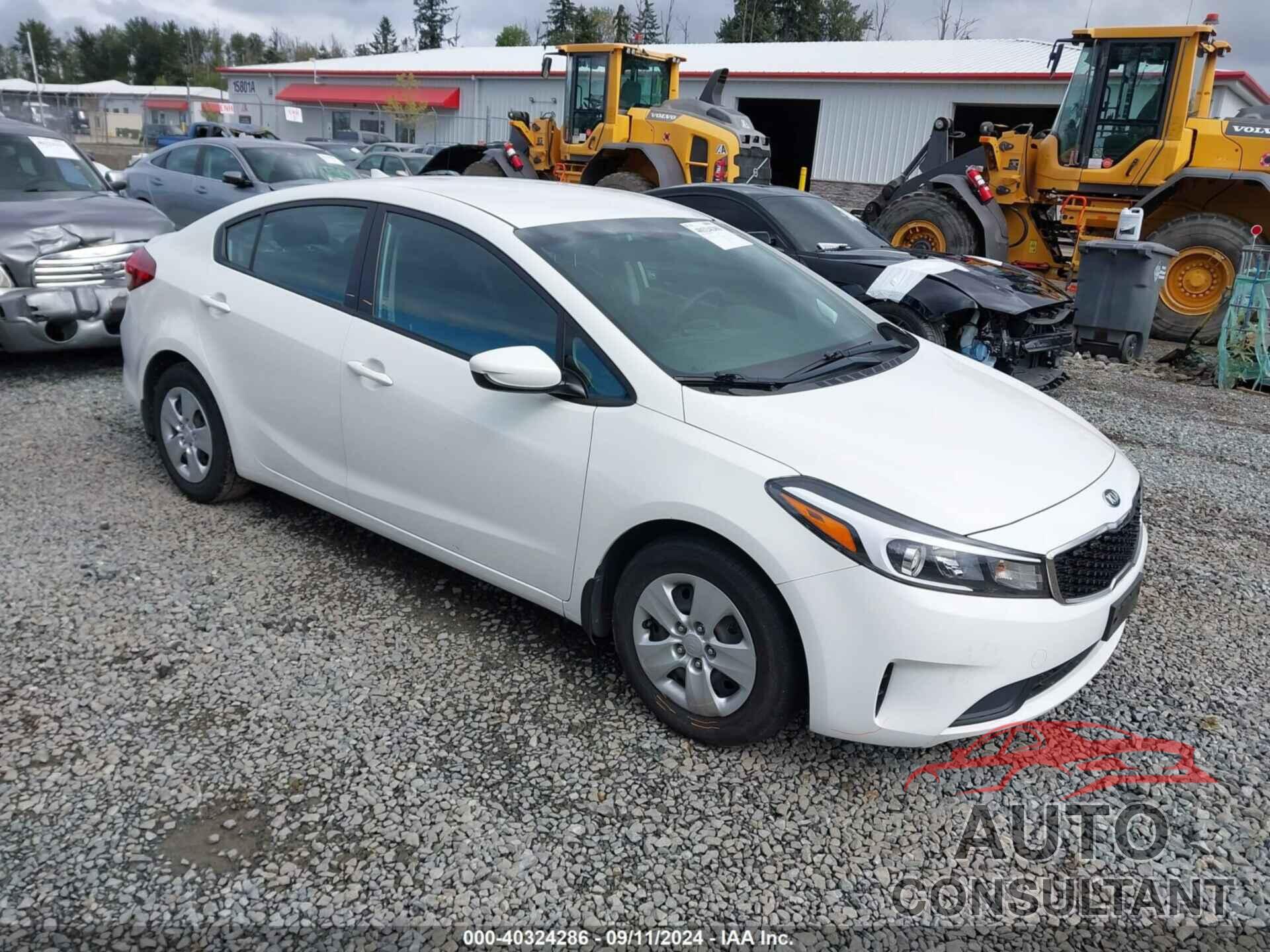 KIA FORTE 2017 - 3KPFK4A70HE139328