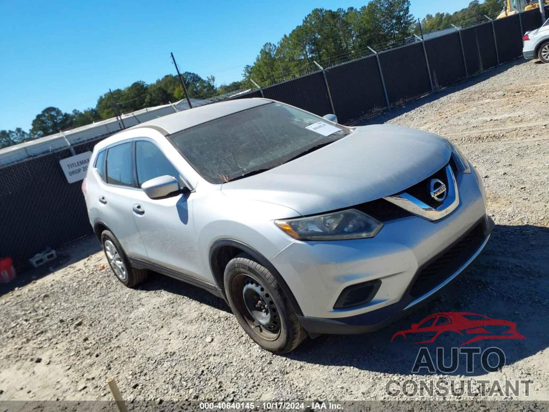 NISSAN ROGUE 2016 - 5N1AT2MT0GC843146