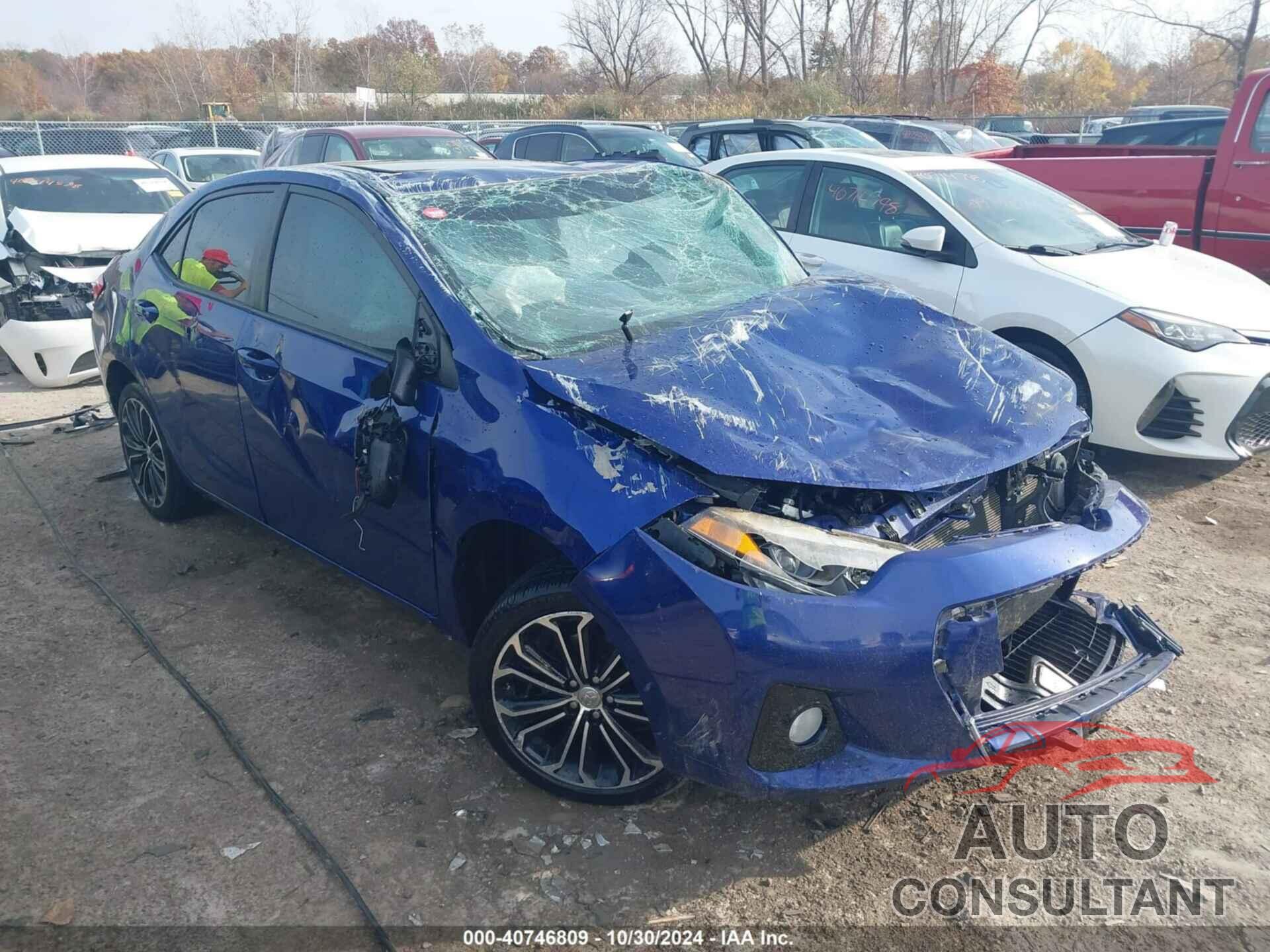 TOYOTA COROLLA 2016 - 5YFBURHE5GP485639