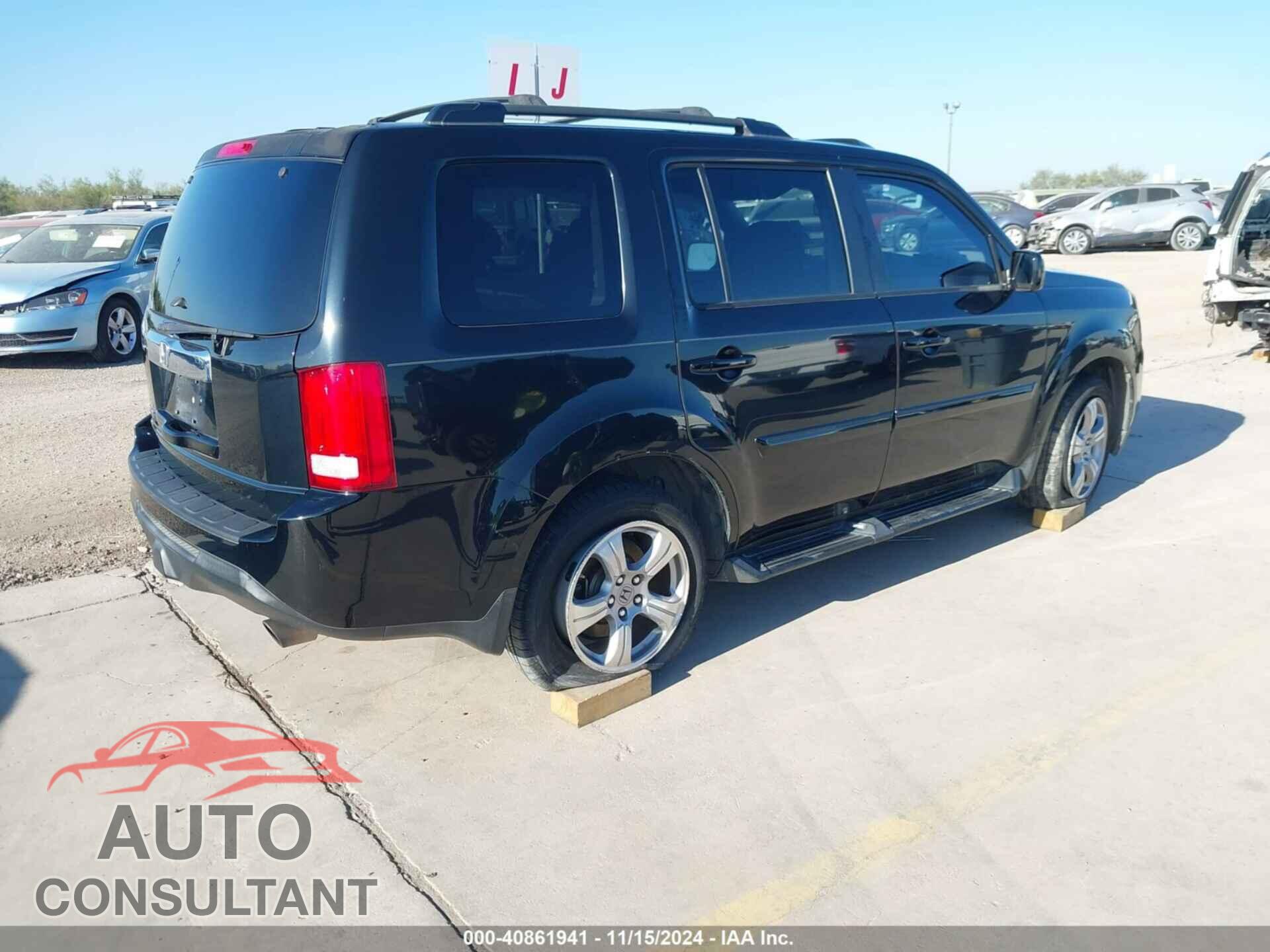 HONDA PILOT 2014 - 5FNYF3H51EB009852