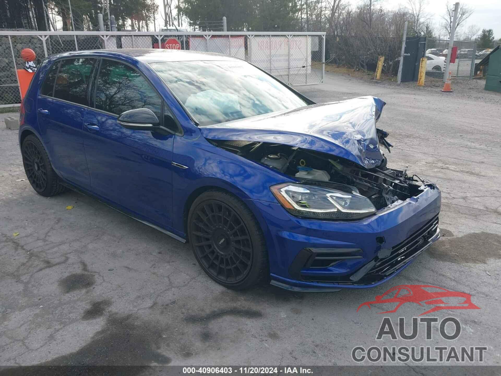 VOLKSWAGEN GOLF R 2019 - WVWVA7AU4KW216382