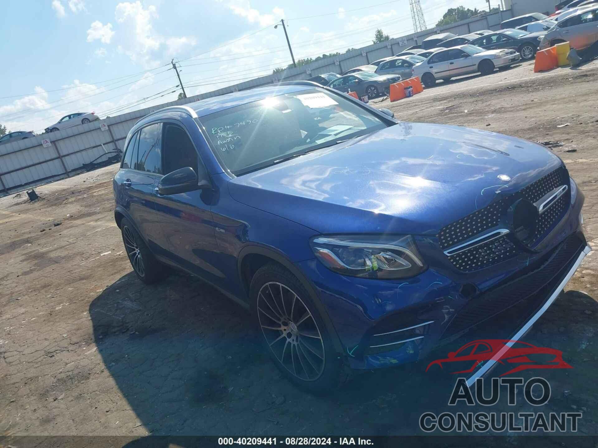 MERCEDES-BENZ AMG GLC 43 2017 - WDC0G6EB6HF262715