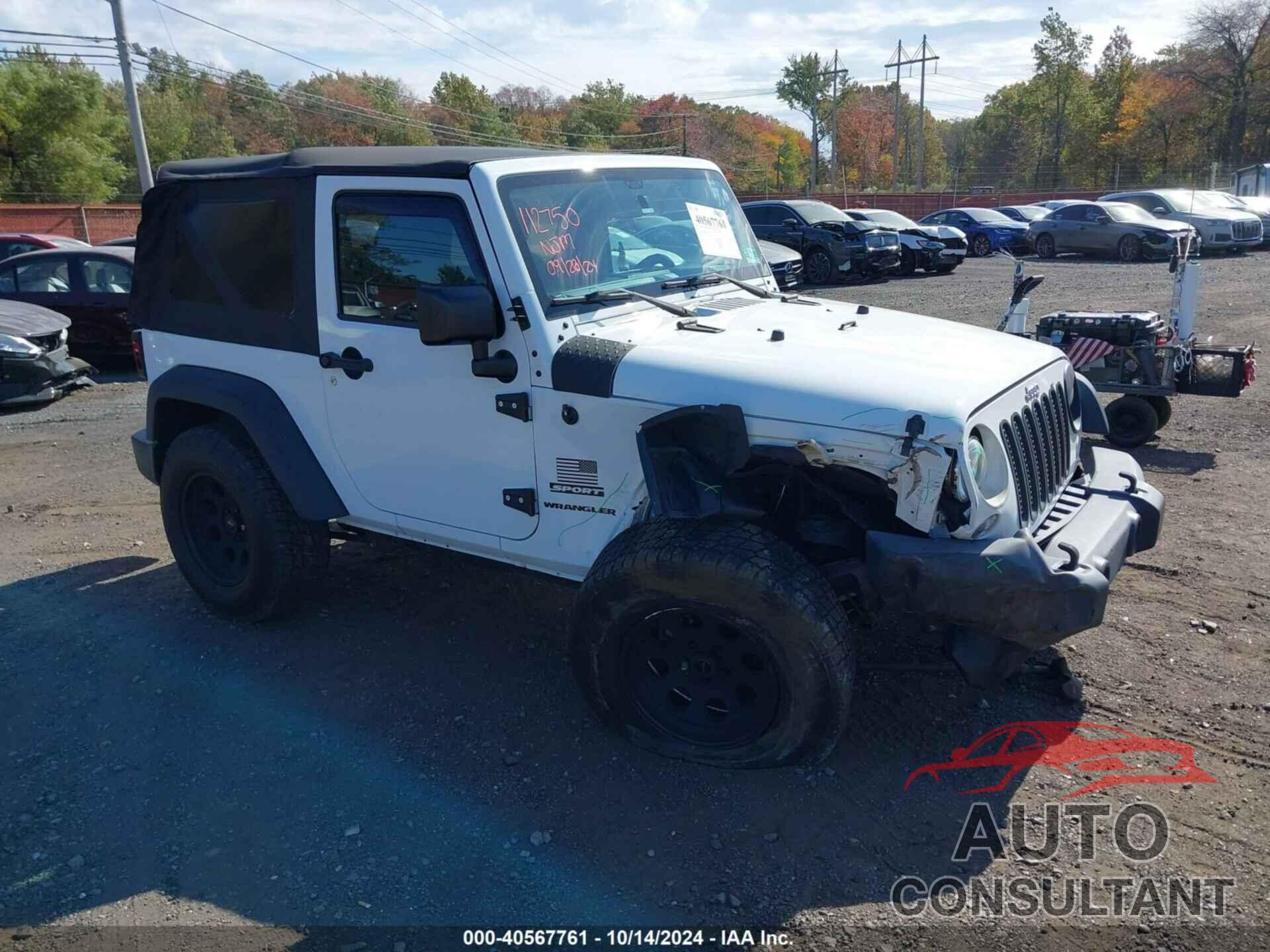 JEEP WRANGLER 2015 - 1C4AJWAG9FL757499