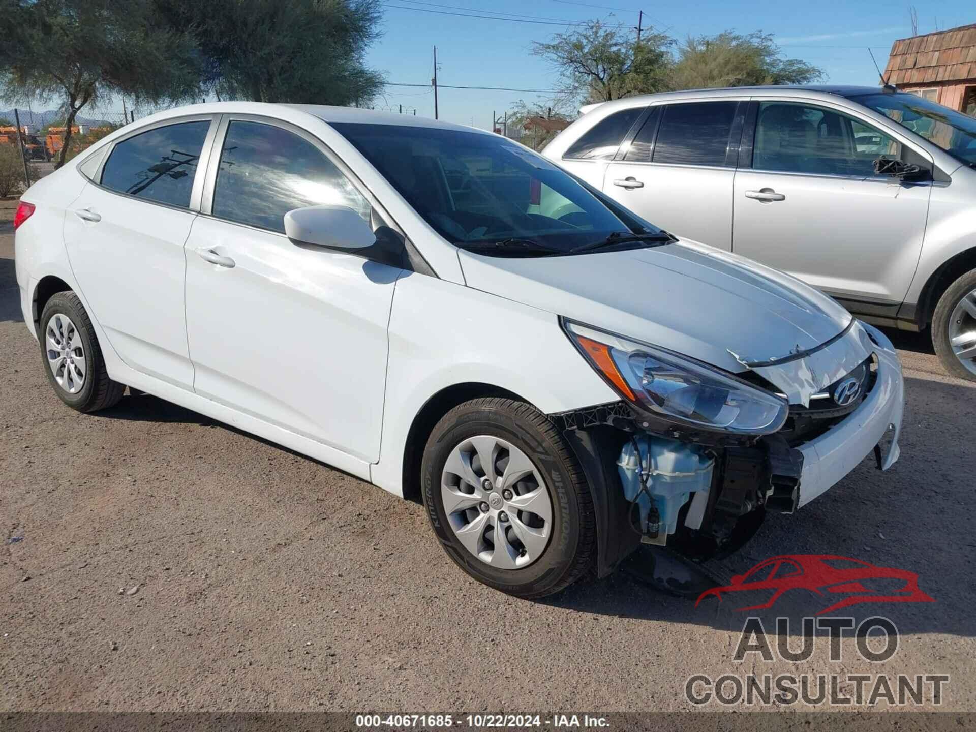 HYUNDAI ACCENT 2016 - KMHCT4AE3GU118323