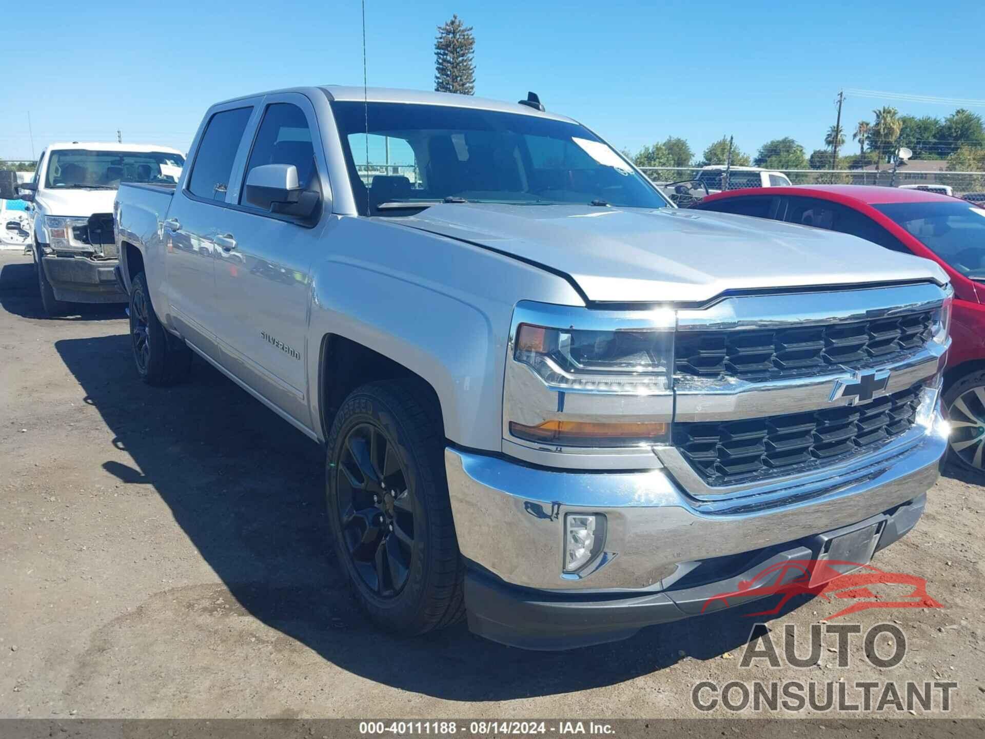 CHEVROLET SILVERADO 1500 2018 - 3GCPCREC1JG619166