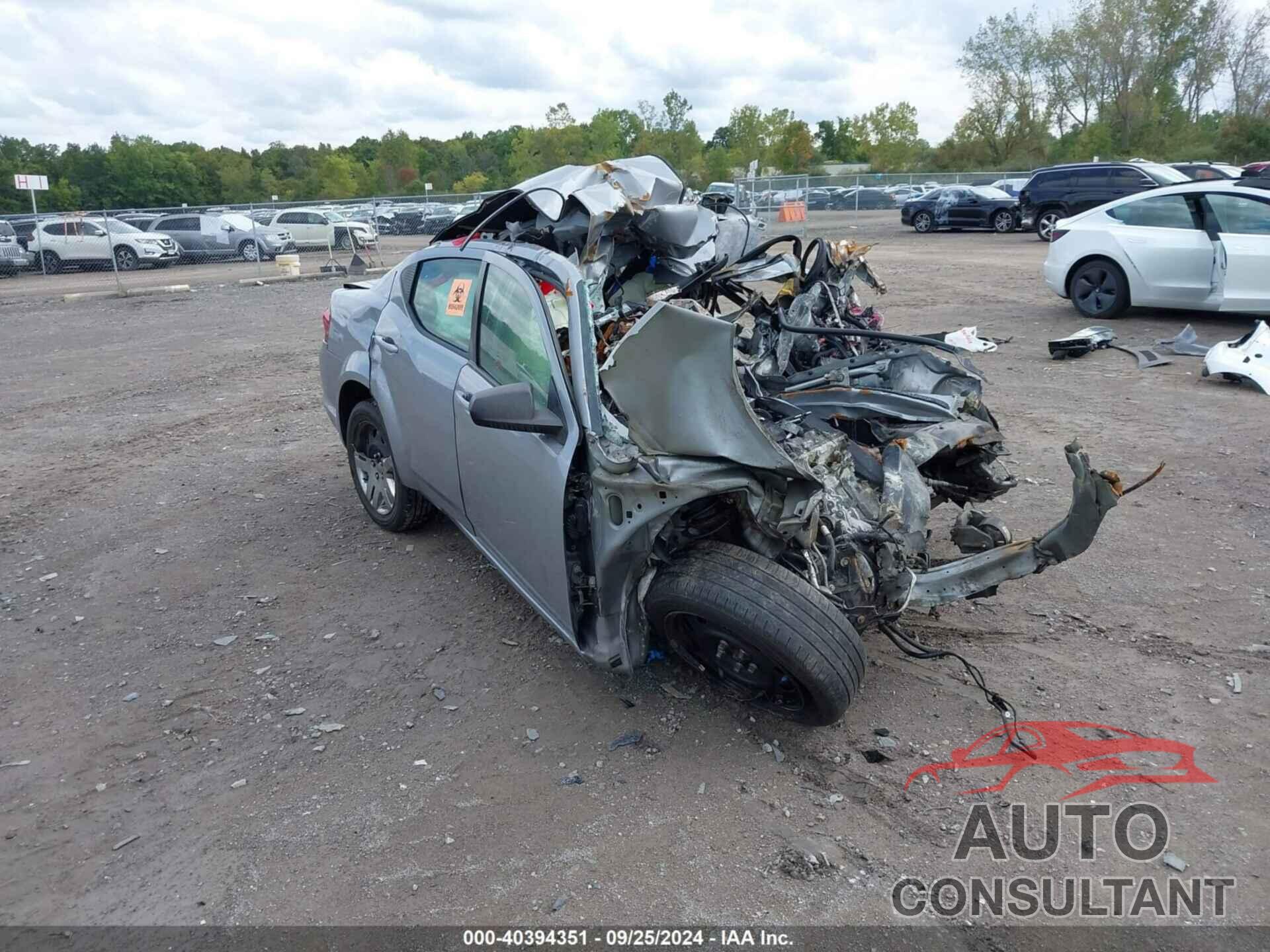 DODGE AVENGER 2014 - 1C3CDZAB9EN234660