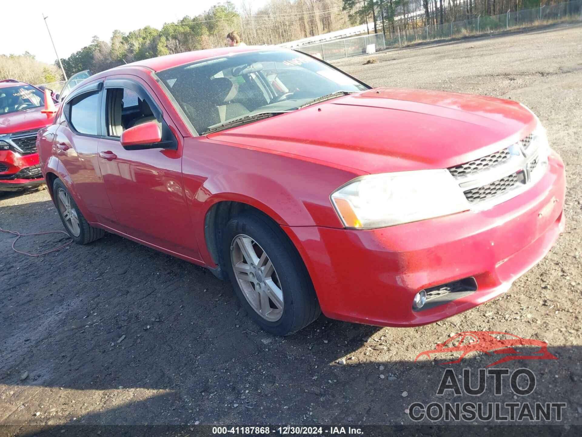 DODGE AVENGER 2013 - 1C3CDZCB4DN625629
