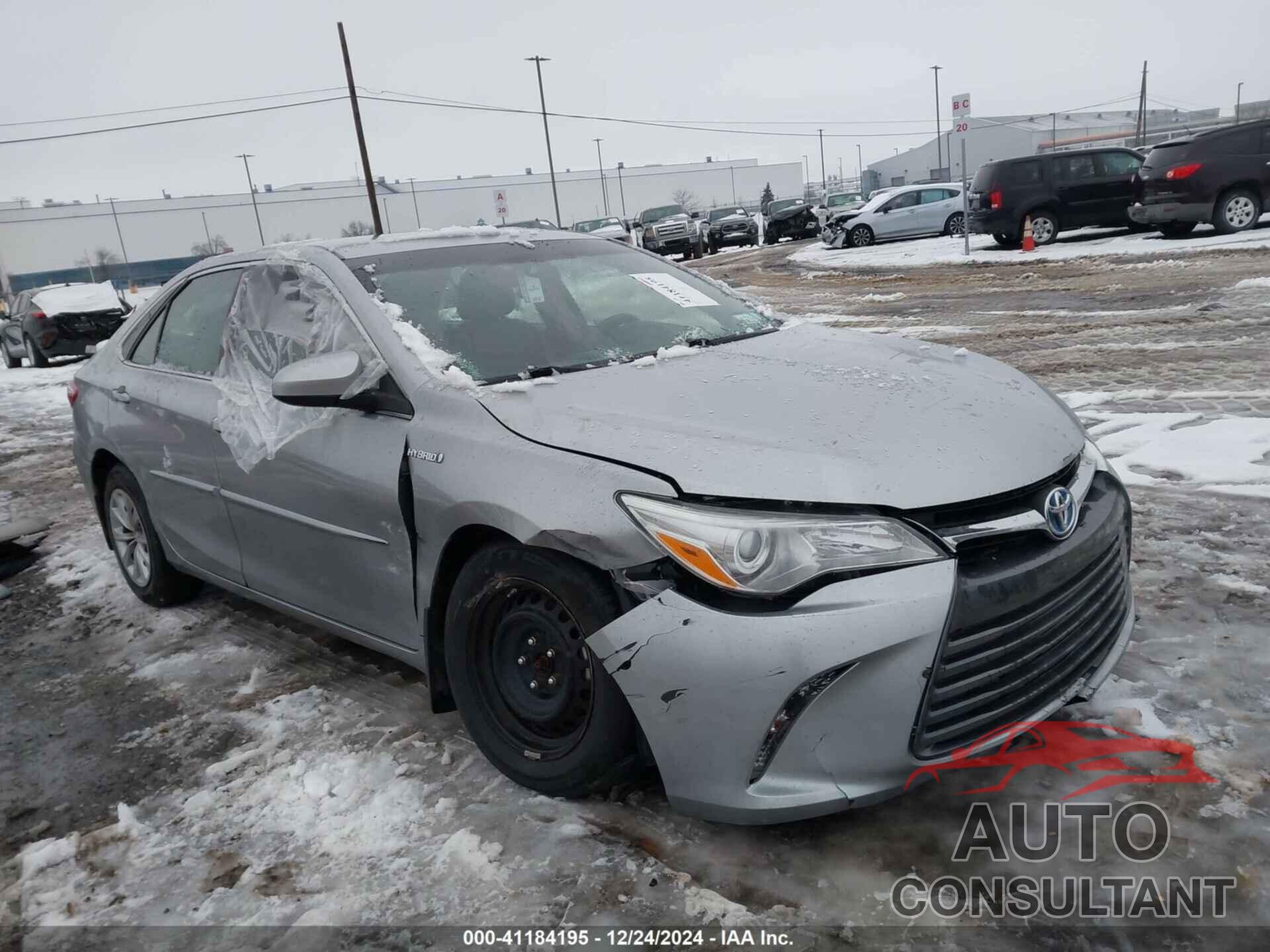 TOYOTA CAMRY HYBRID 2015 - 4T1BD1FK5FU146516