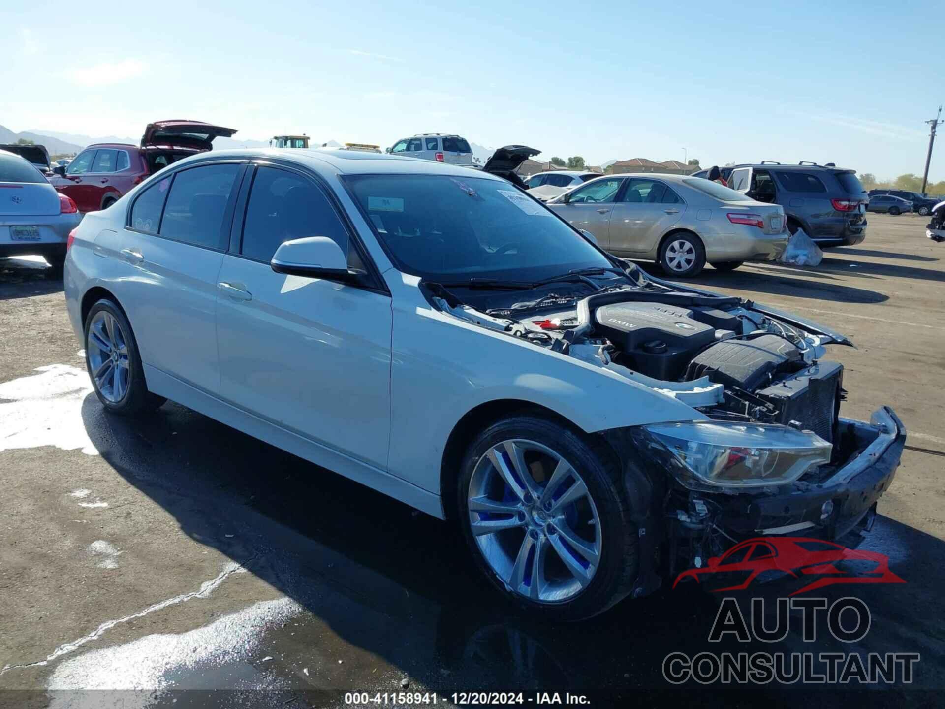 BMW 328I 2016 - WBA8E9G54GNT82084