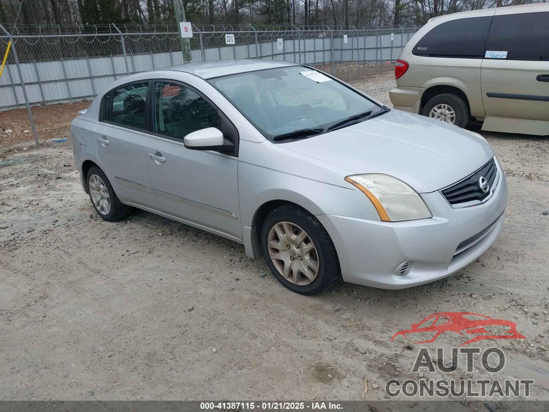 NISSAN SENTRA 2012 - 3N1AB6AP6CL771487